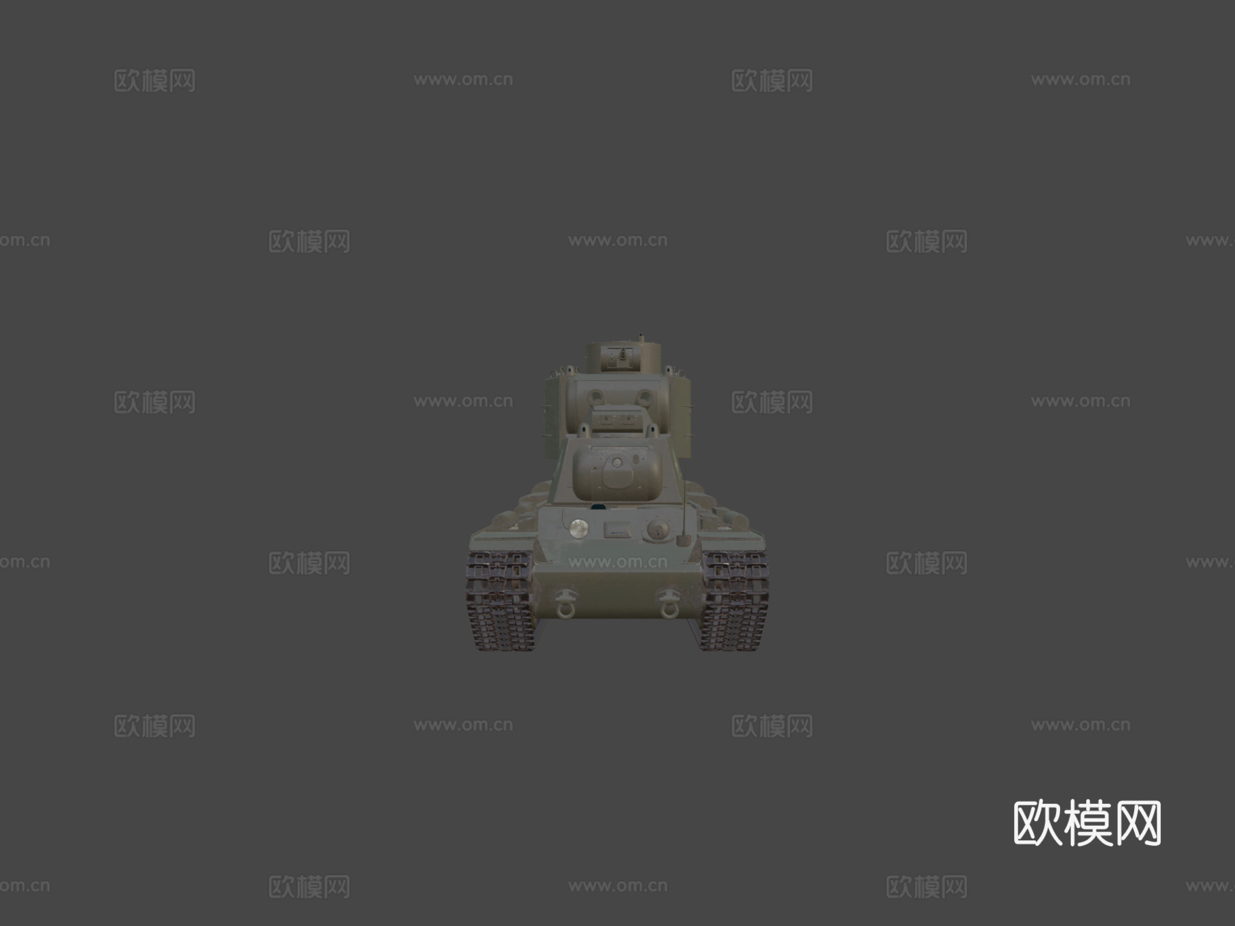 KV6巨兽坦克su模型