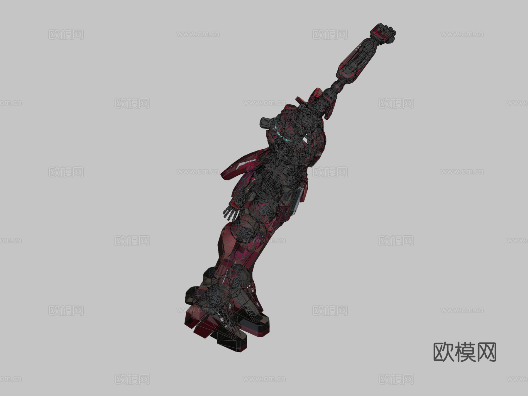 蔷薇辉石单位02su模型