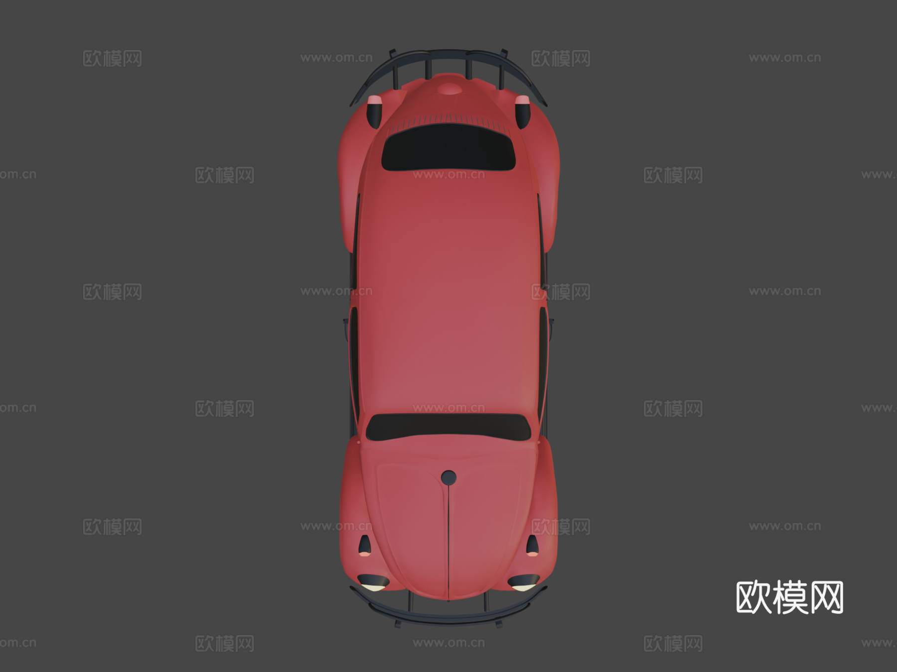 大众甲壳虫su模型