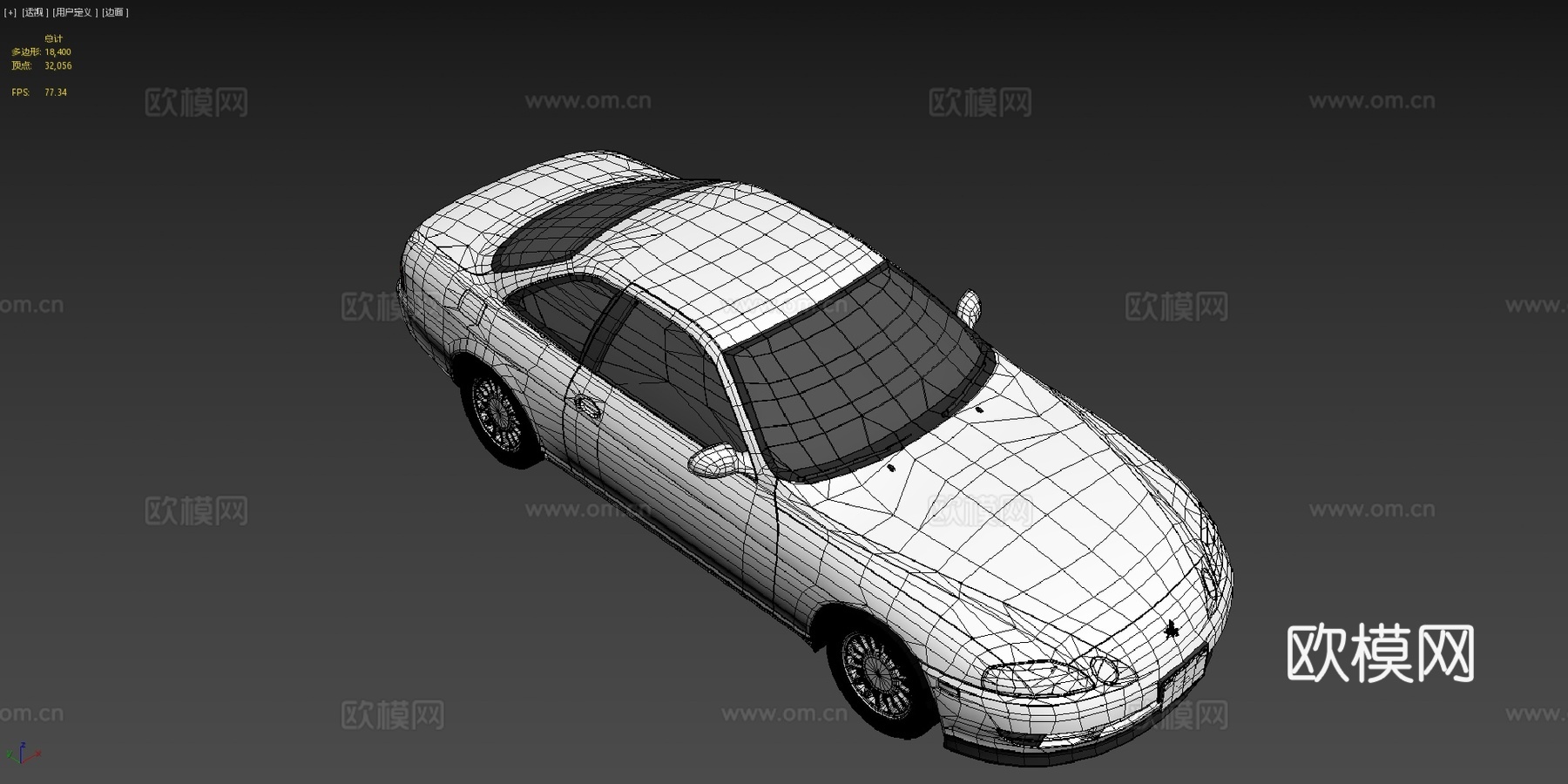 丰田索拉Z30su模型