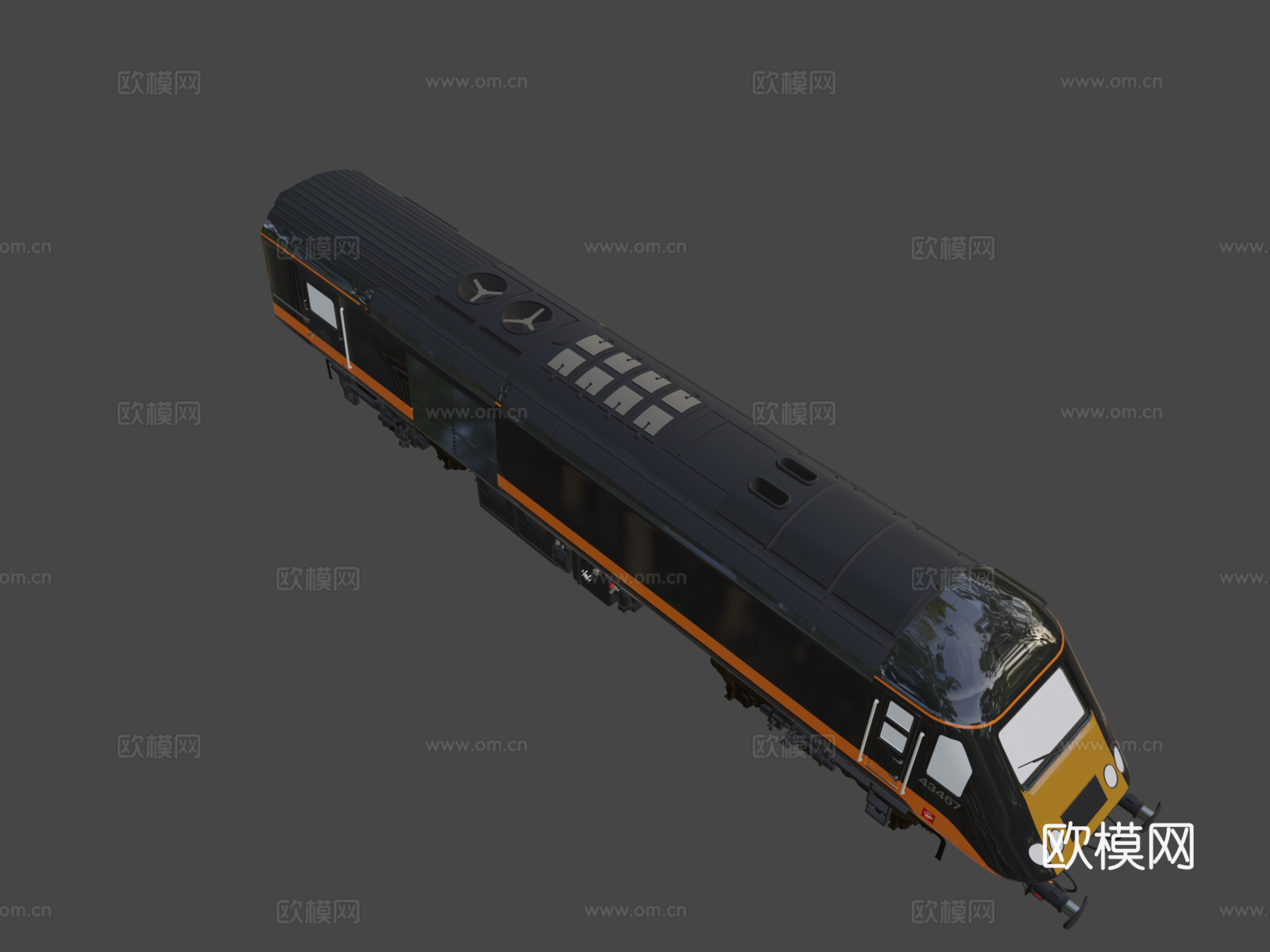 火车大中央车站 43 级su模型