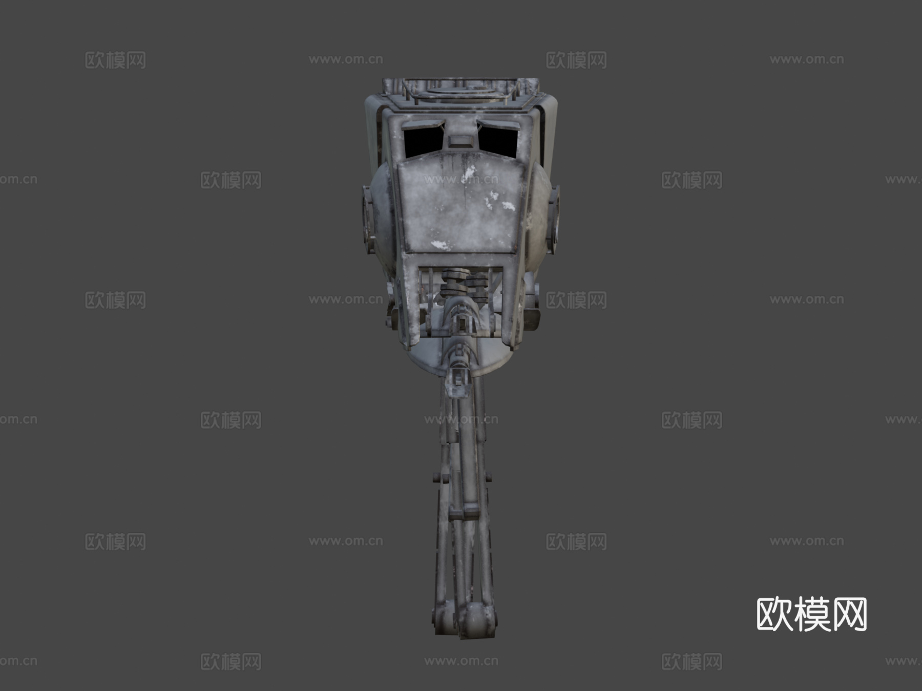 星球大战 ATST 绑定su模型