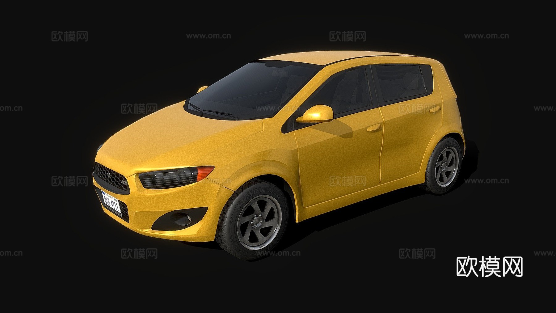 王牌11低多边形模型su模型