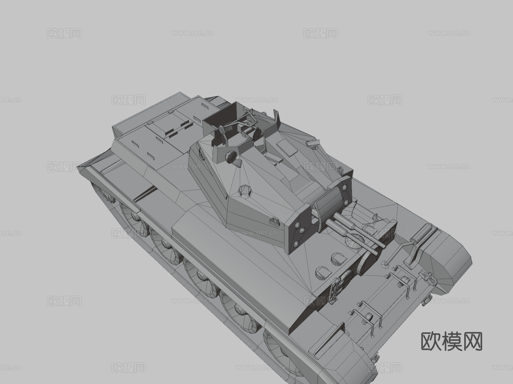 半人马防空炮Mk IIsu模型