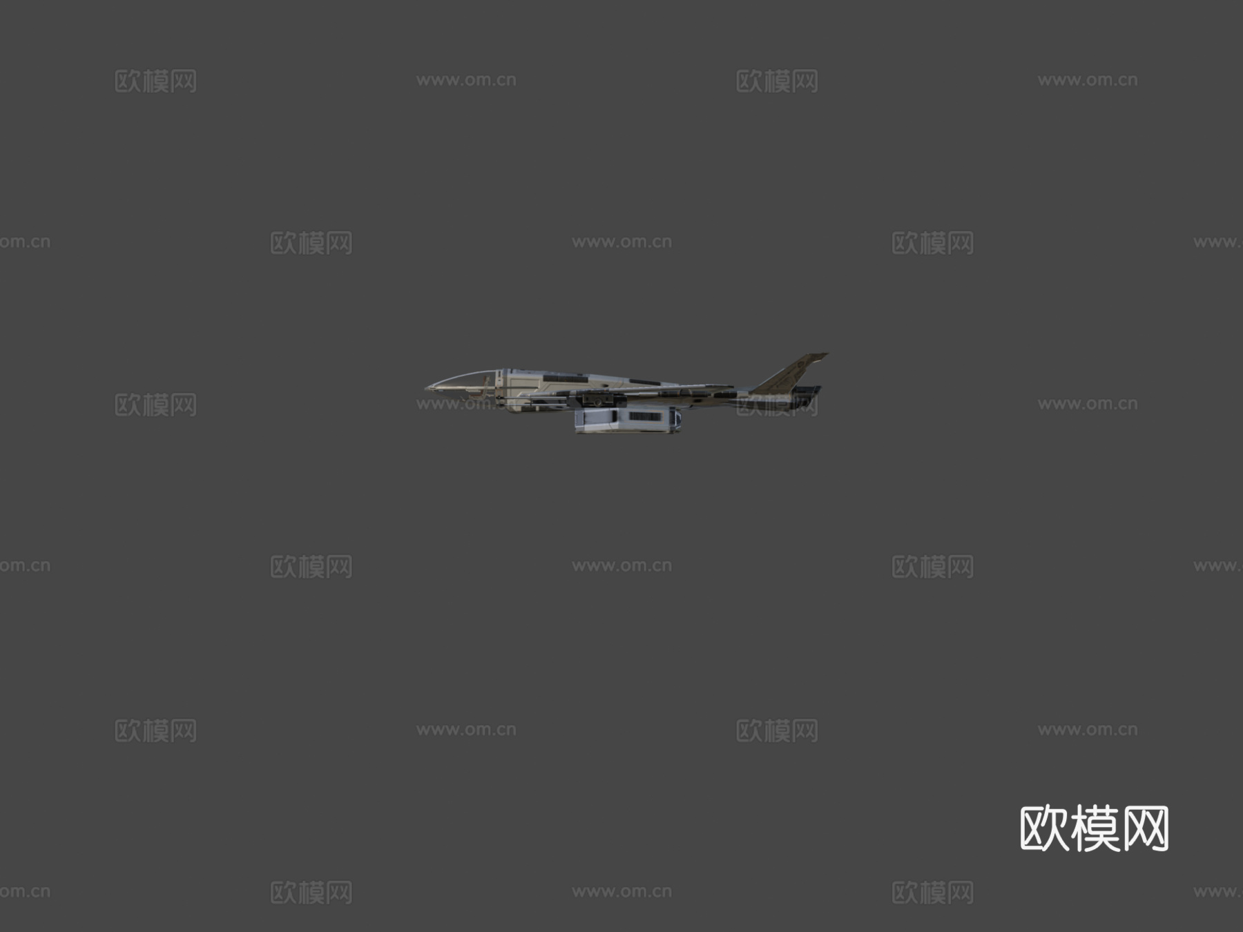 高分辨率太空船创作者样本su模型