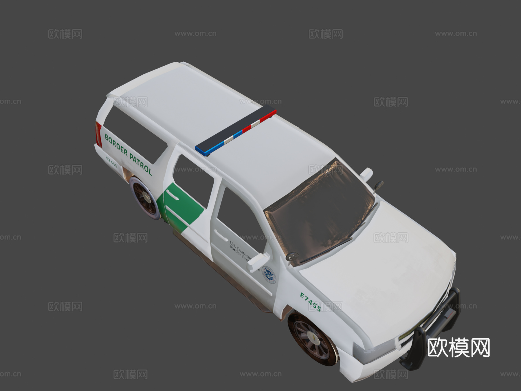 雪佛兰边境巡逻 SUVsu模型