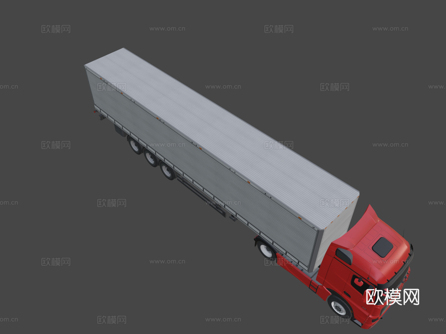 梅赛德斯 Actros 流线空间su模型