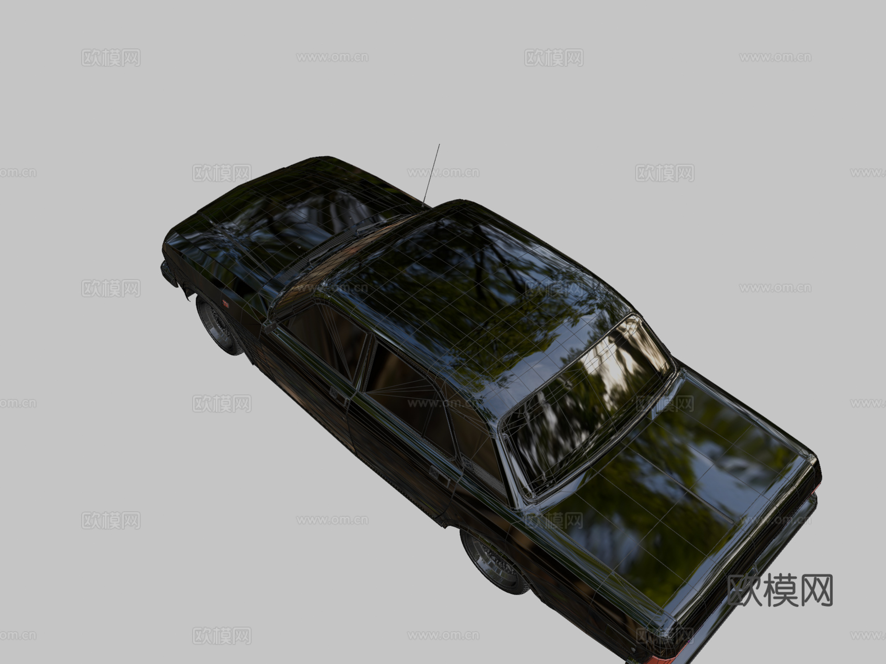 伏尔加 GAZ 3102su模型