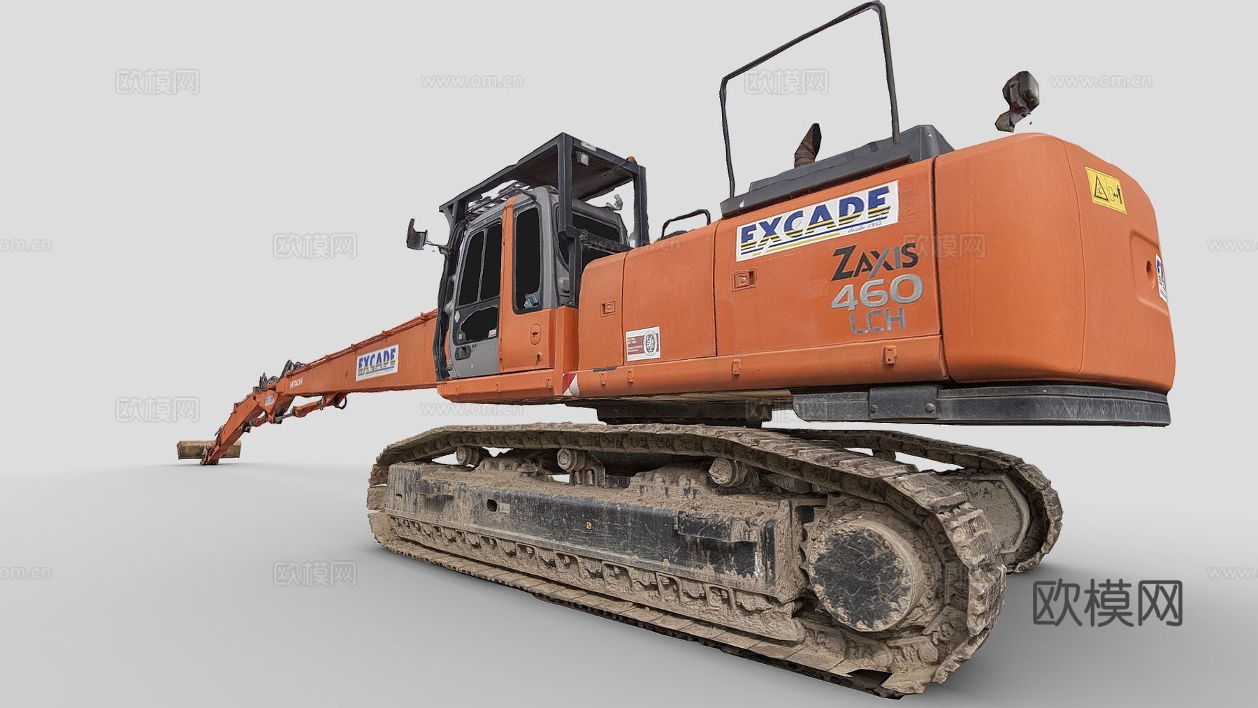 挖掘机 日立 ZX 460 LCH 系列su模型