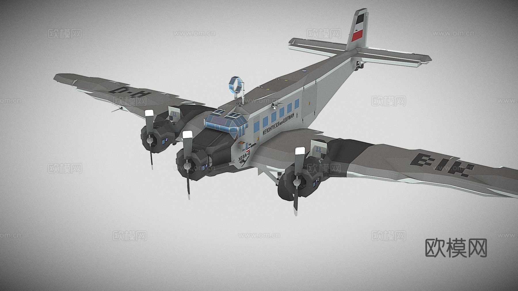 容克斯Ju523m风暴工厂su模型