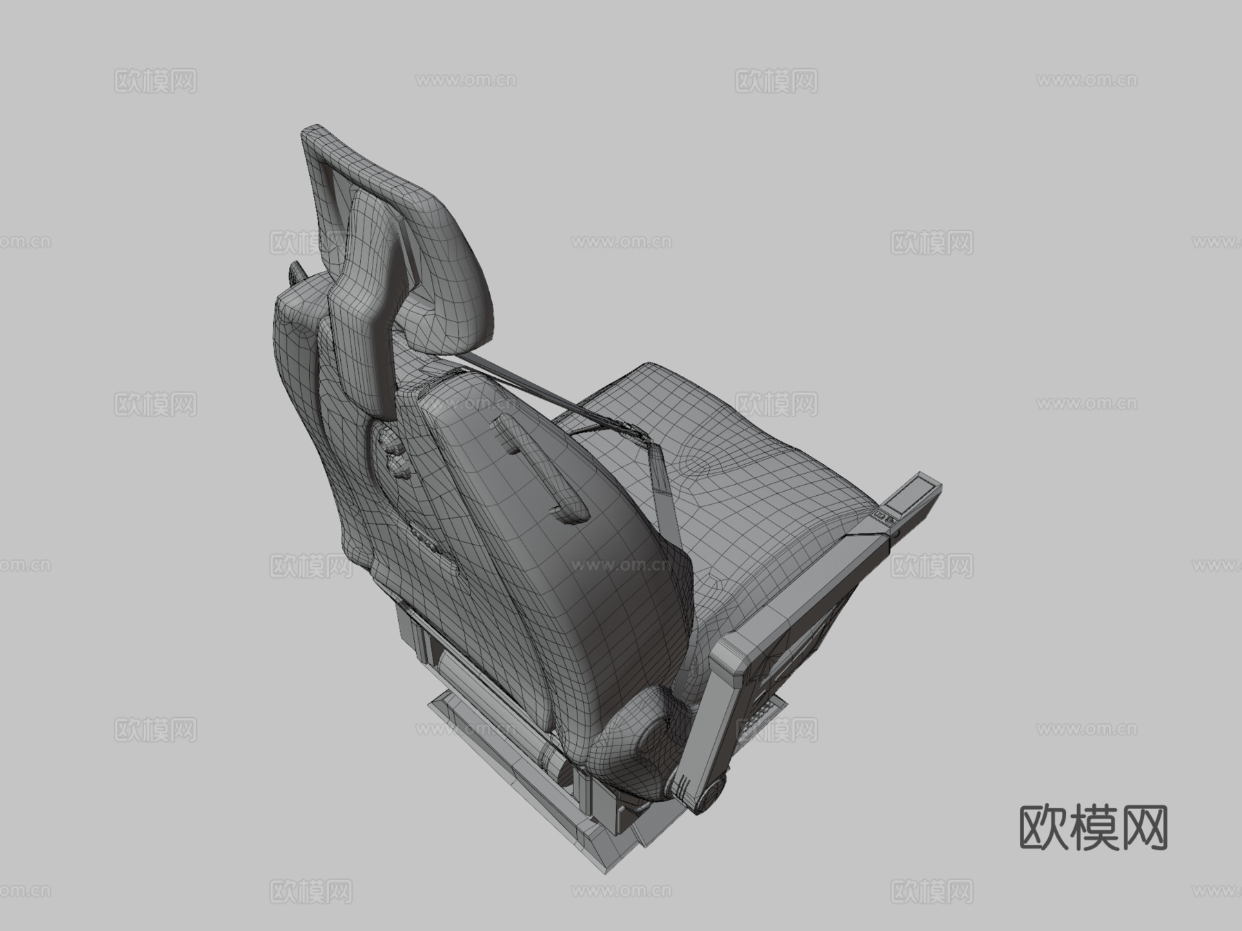 科幻座椅su模型