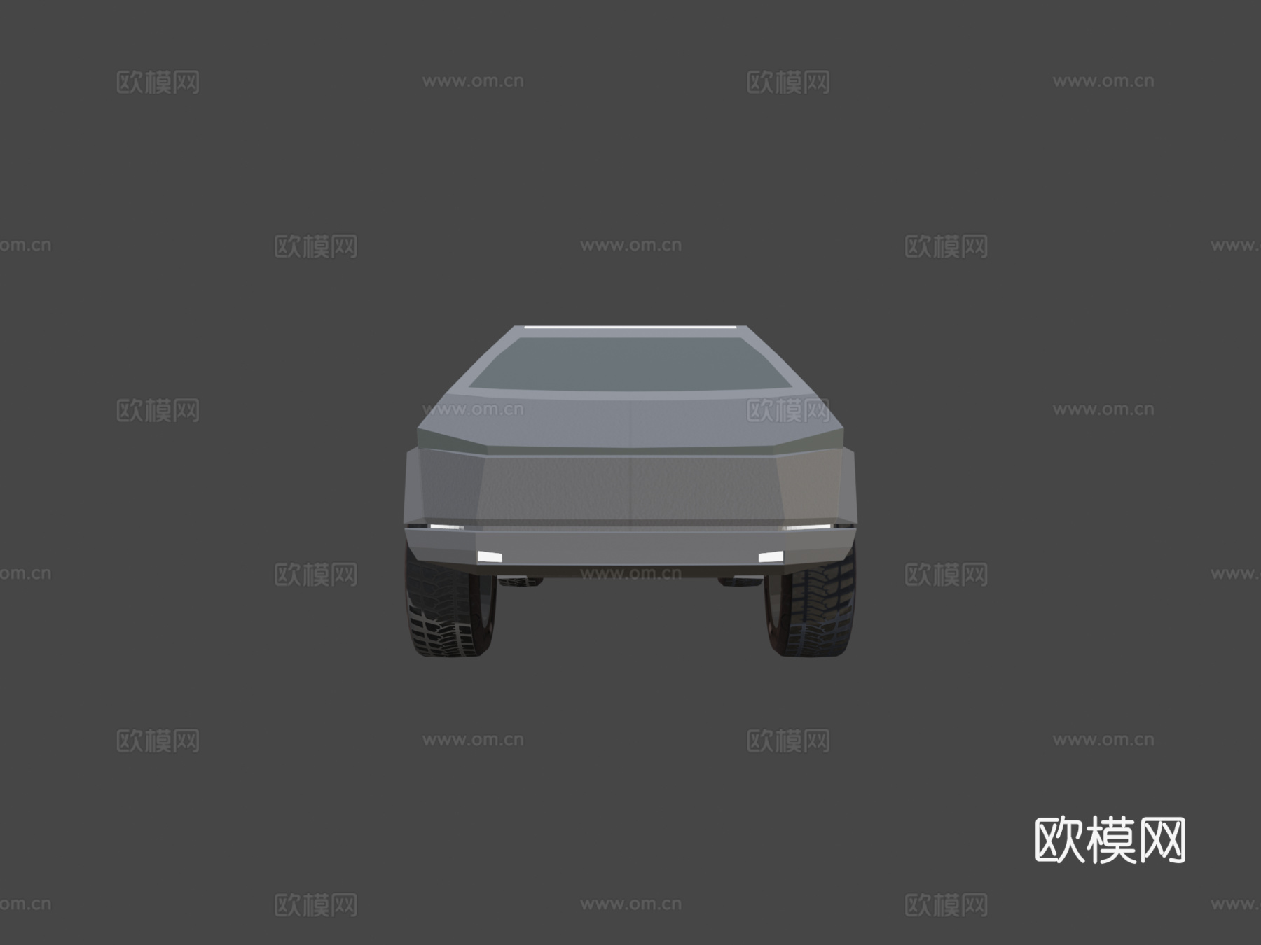 特斯拉赛博卡车3D模型su模型
