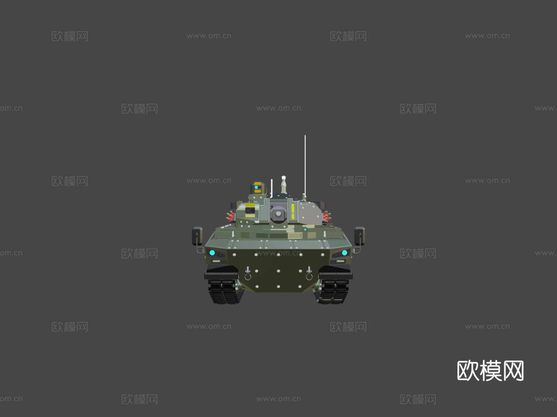 坦克哈日马su模型