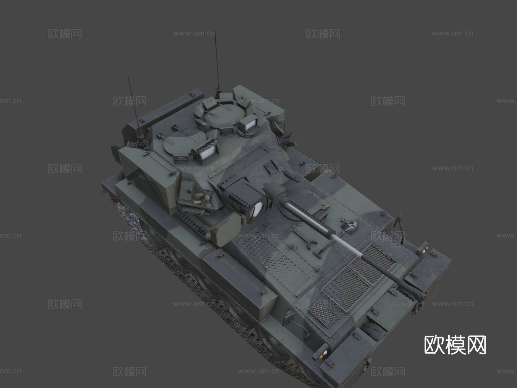 CVRT弯刀装甲侦察车su模型