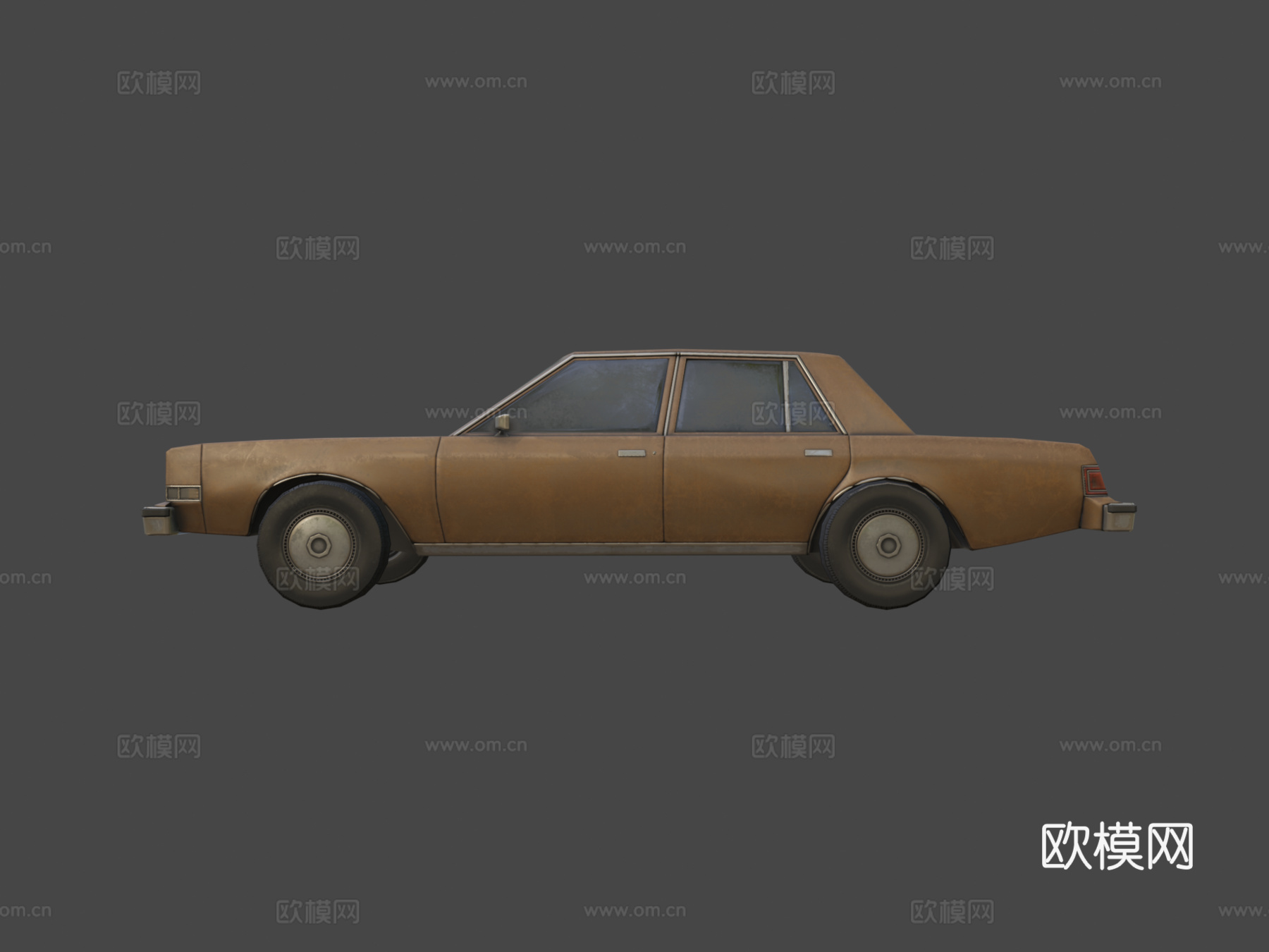 年外交官轿车su模型