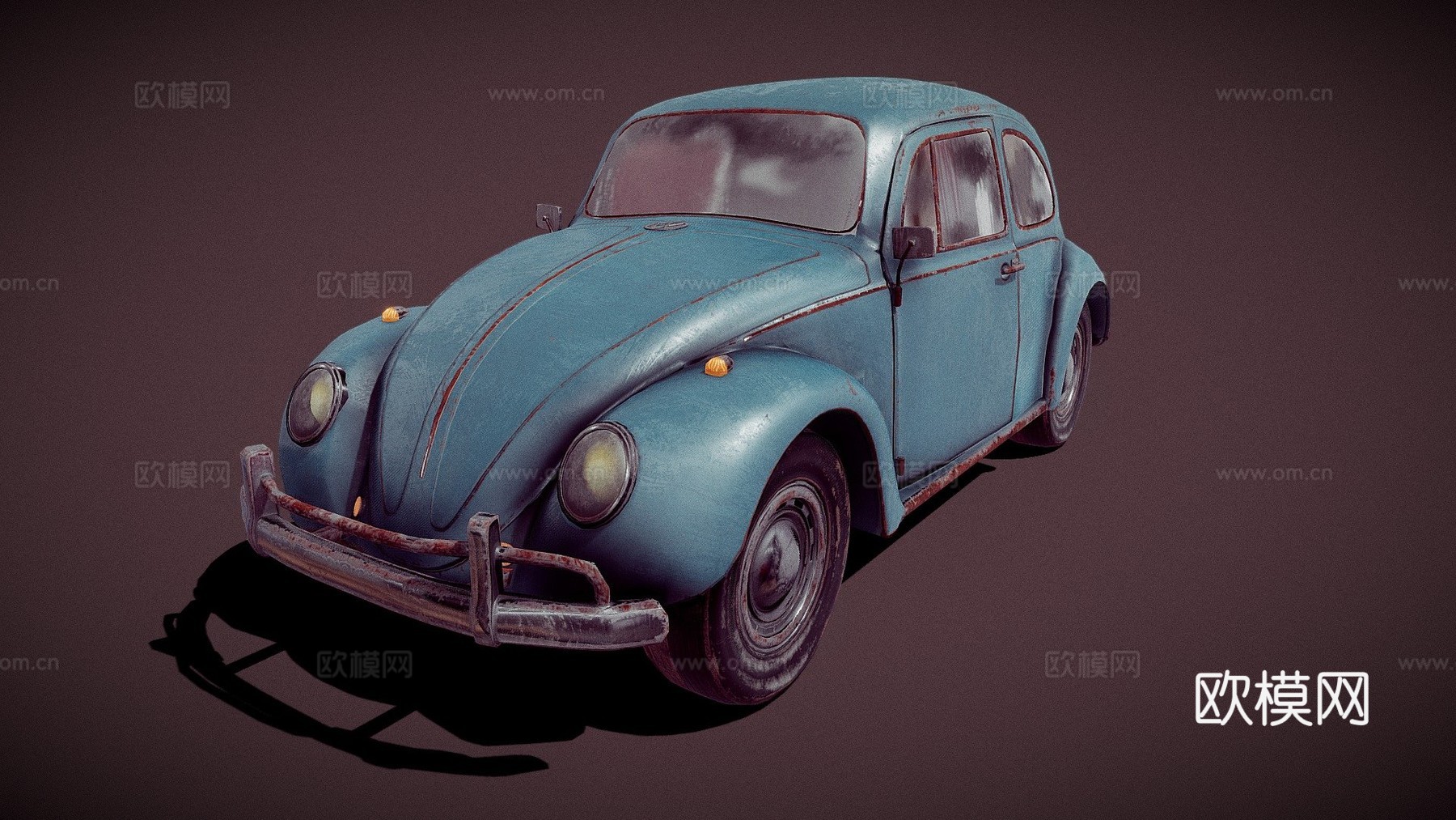旧款甲壳虫su模型