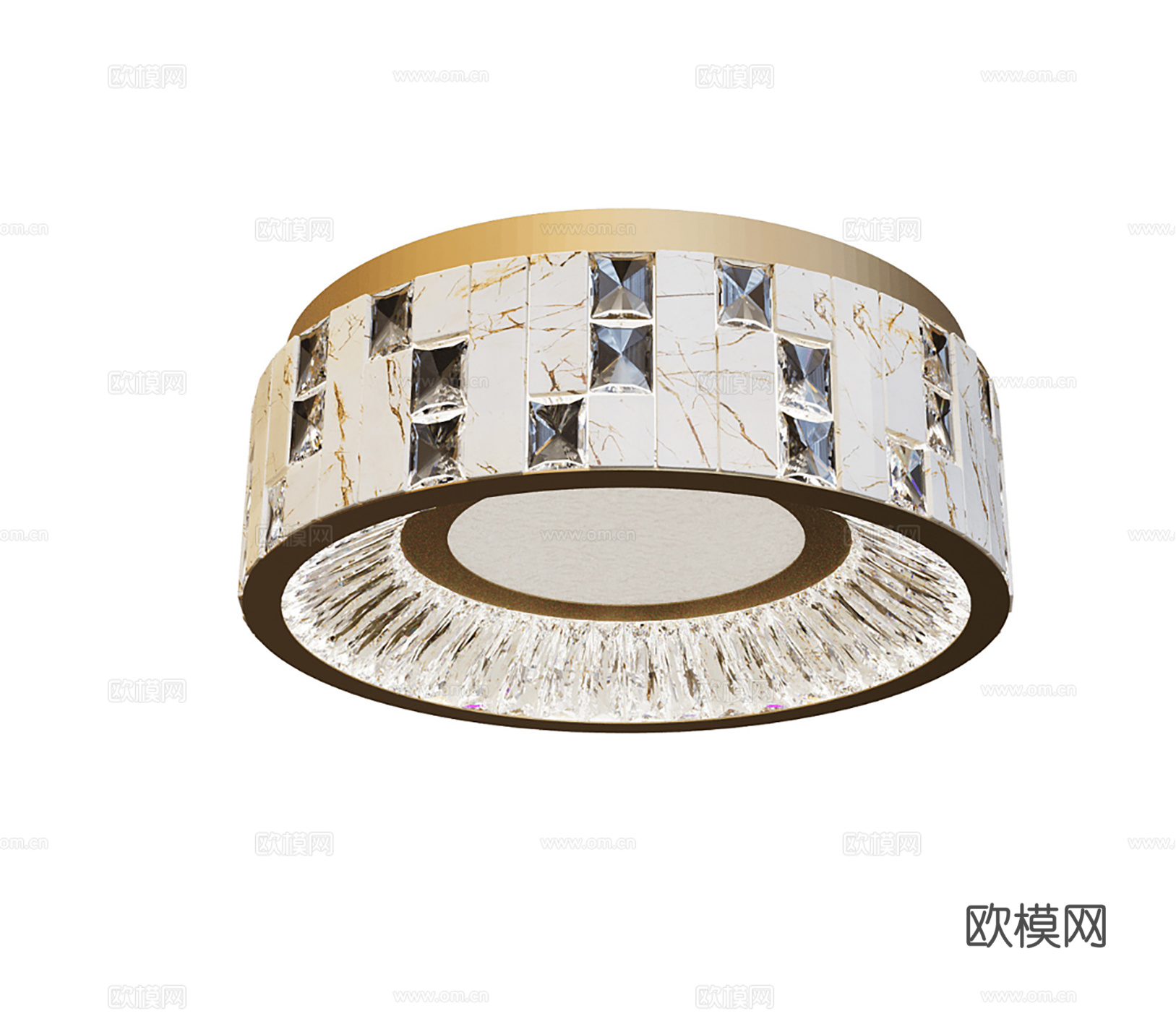 现代简约吸顶灯 吸顶灯 简约吸顶灯 灯3d模型下载