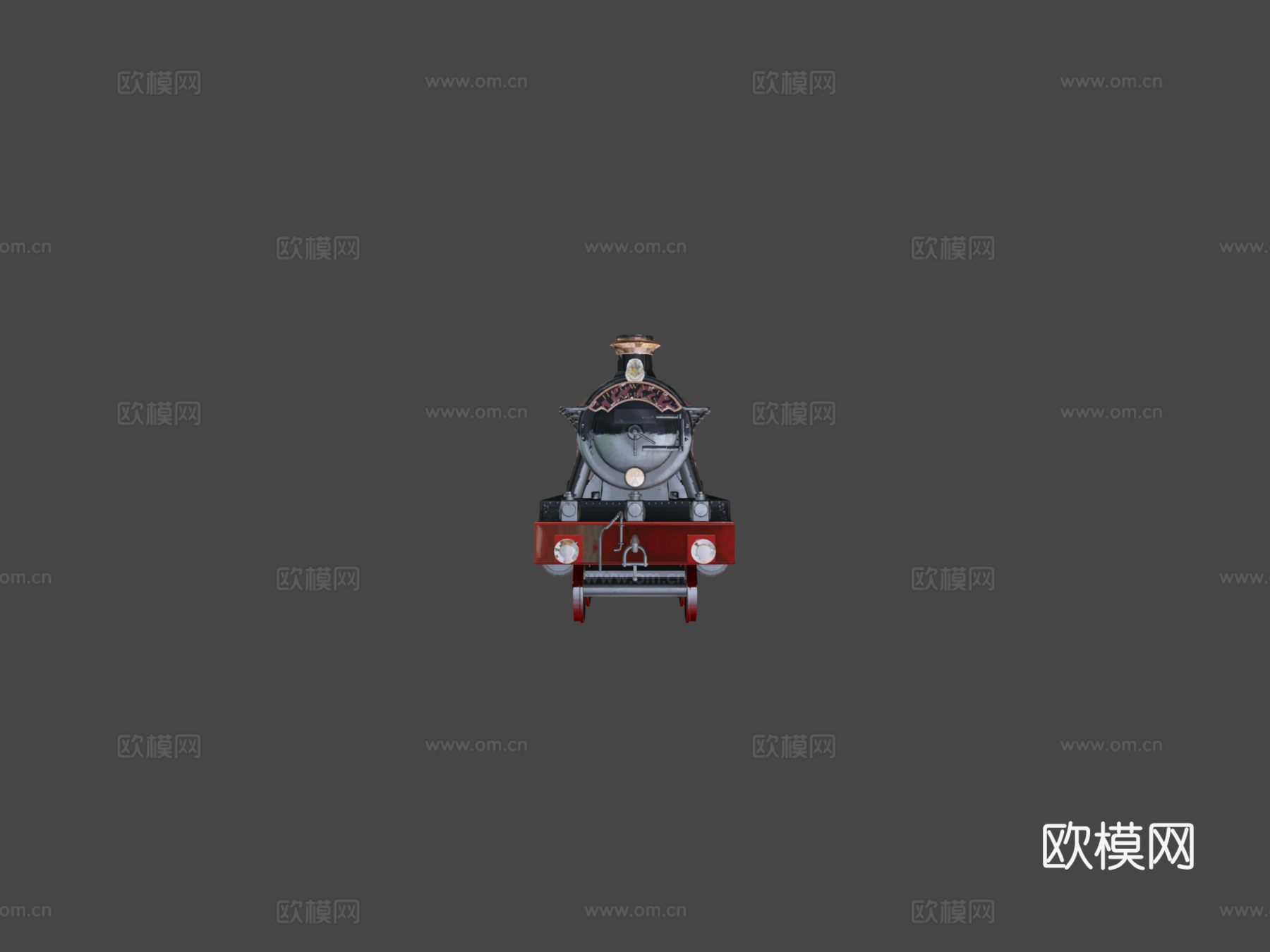 霍格沃茨特快列车机车su模型