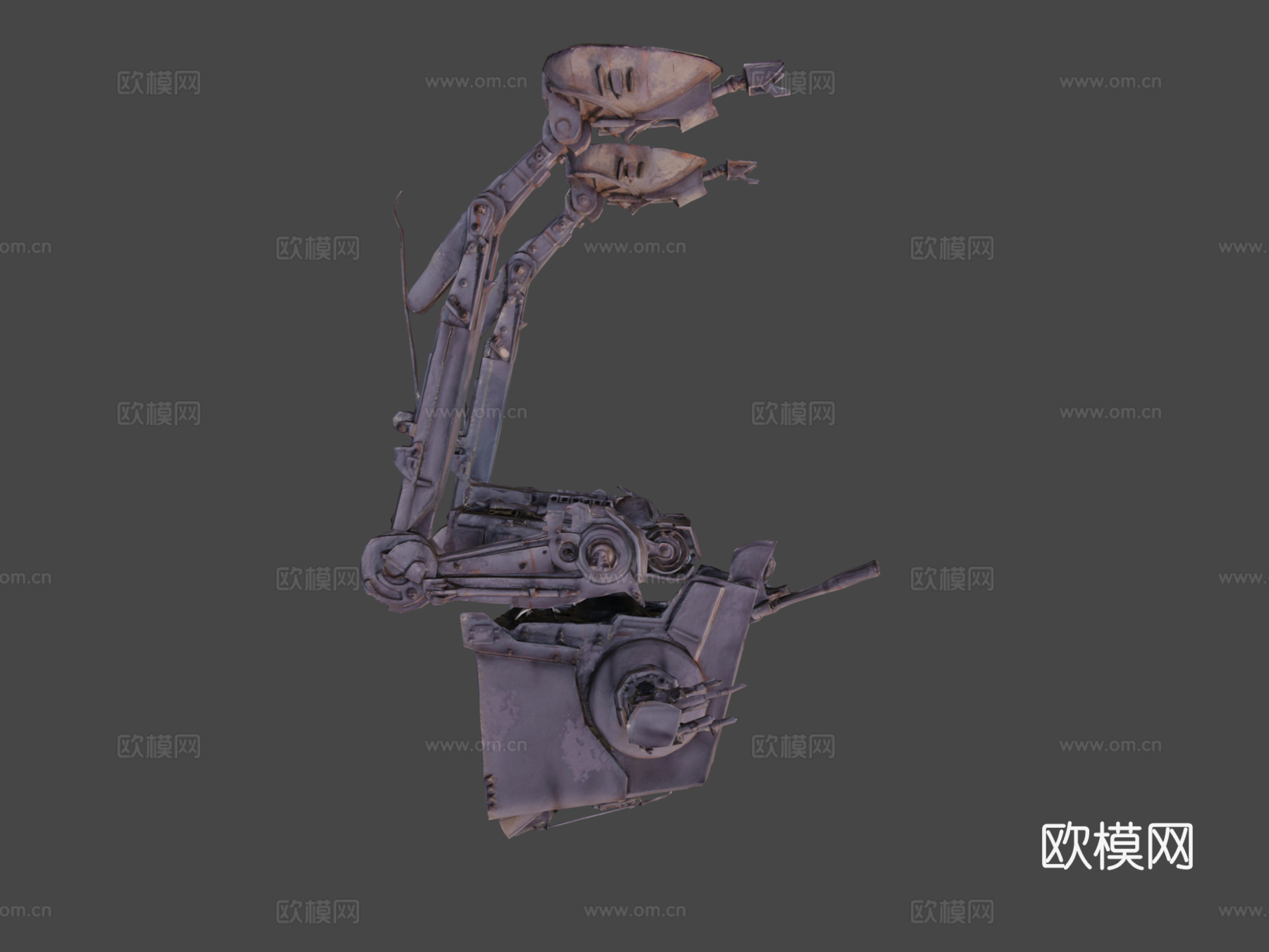星球大战AT-ST全地形侦察运输车su模型