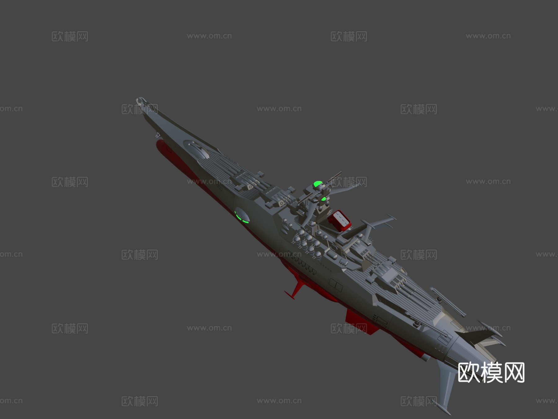 宇宙战舰大和号2199su模型