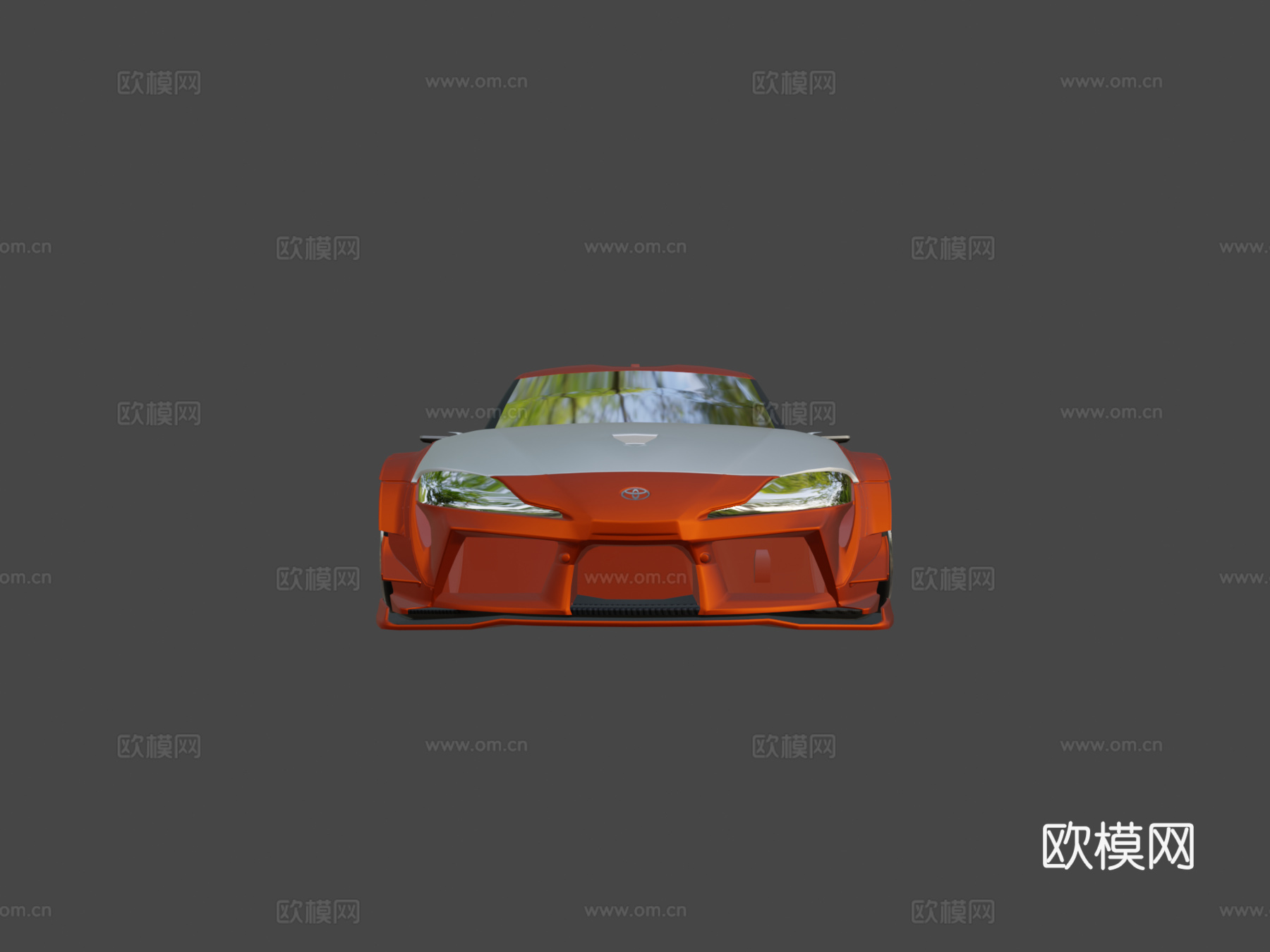 款丰田Supra GR宽体套件su模型