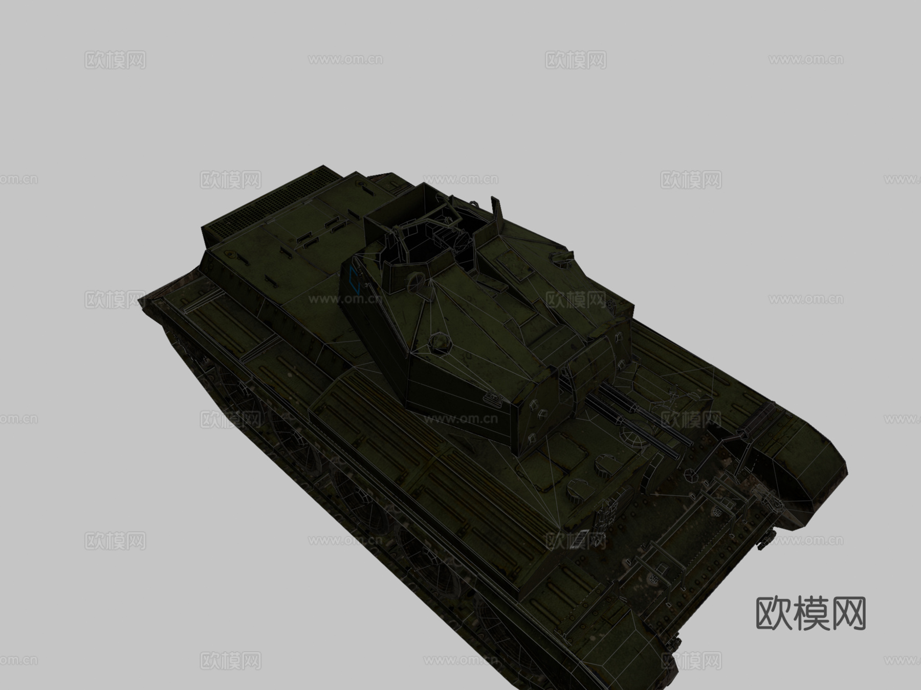 半人马防空炮Mk IIsu模型