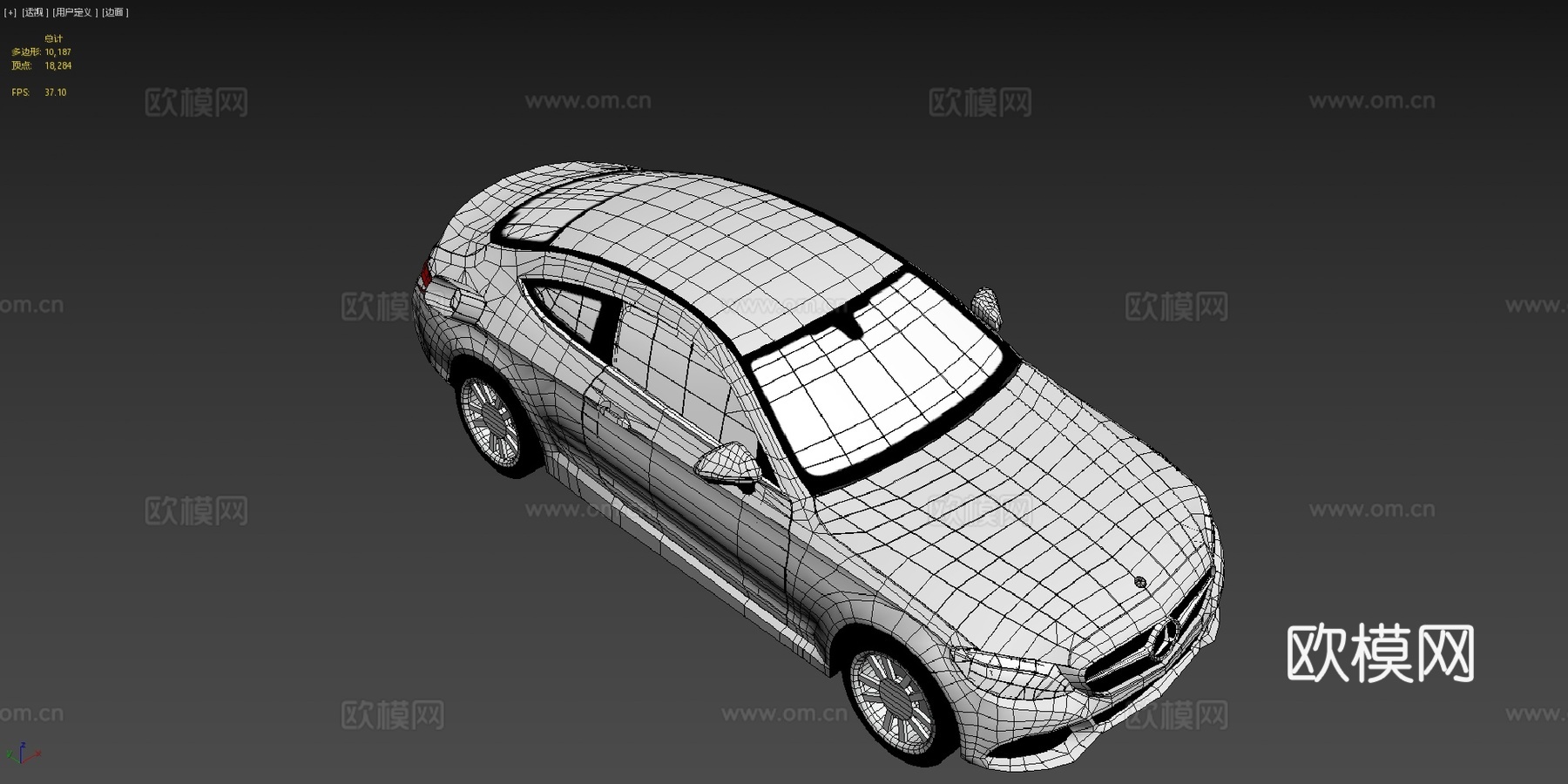 梅赛德斯-奔驰 C205 LPKrStolorz Krzyssu模型