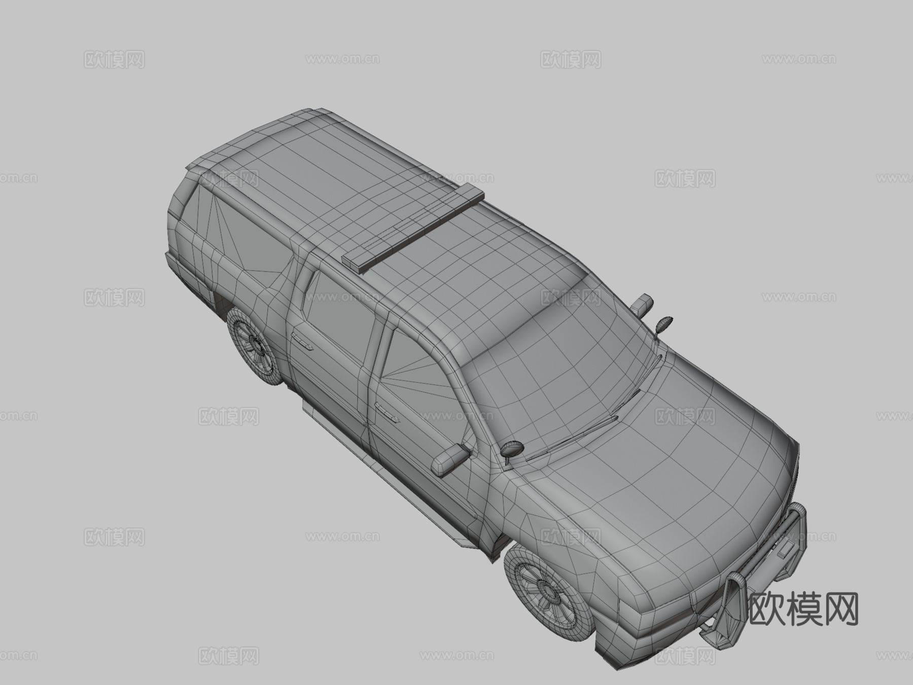 雪佛兰边境巡逻 SUVsu模型