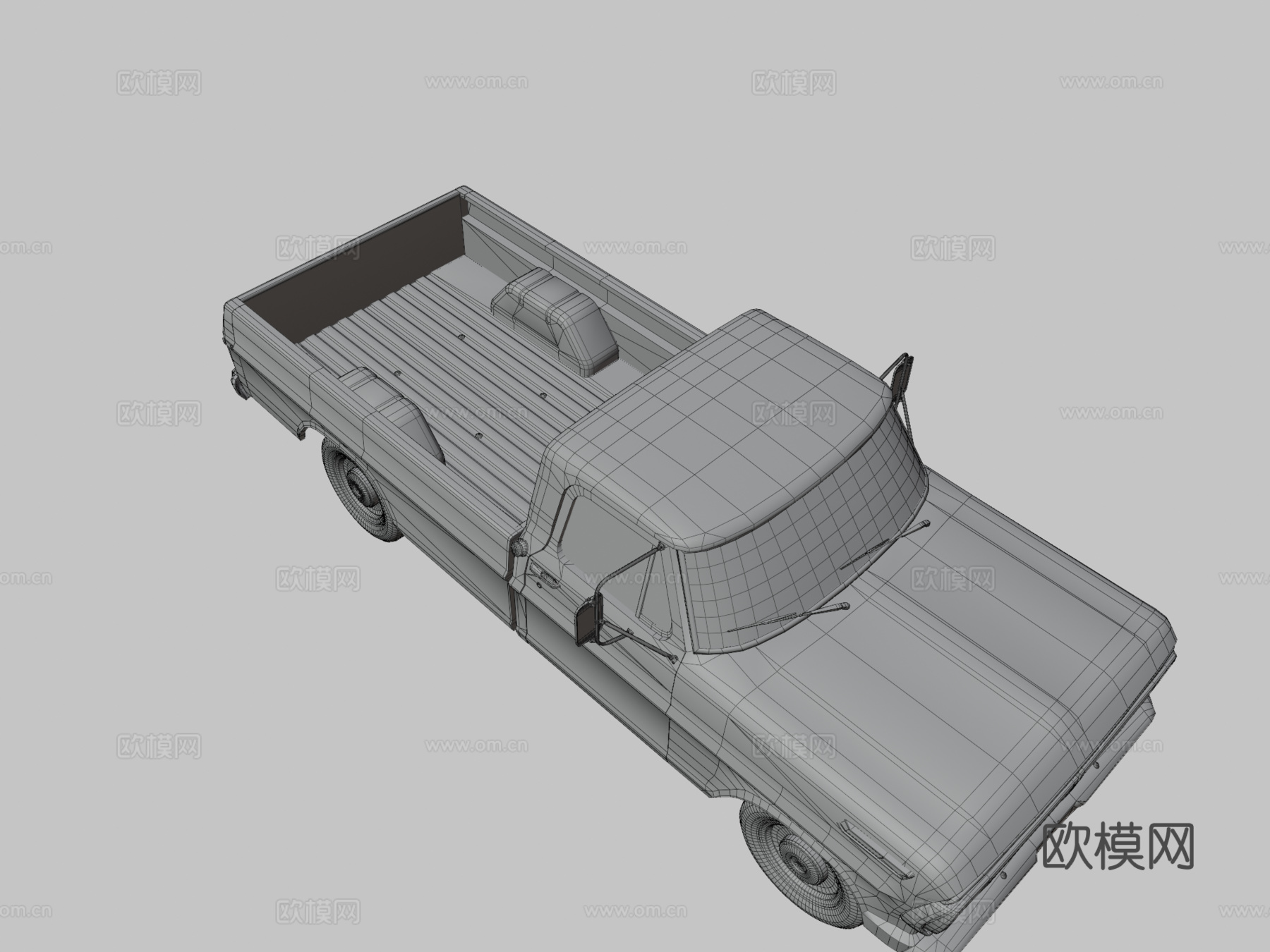 福特皮卡F100su模型
