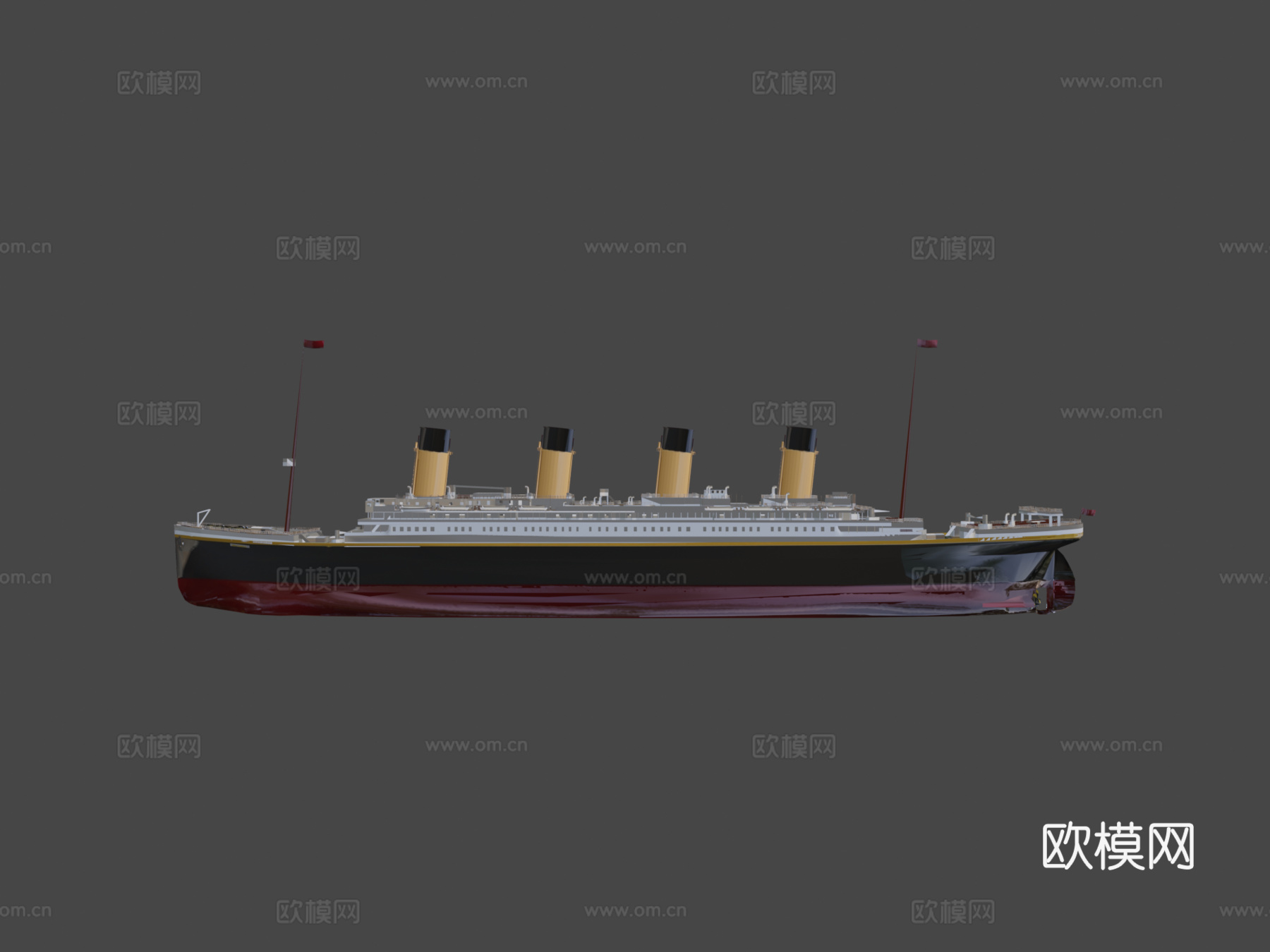 奥林匹克高多边形OBJsu模型