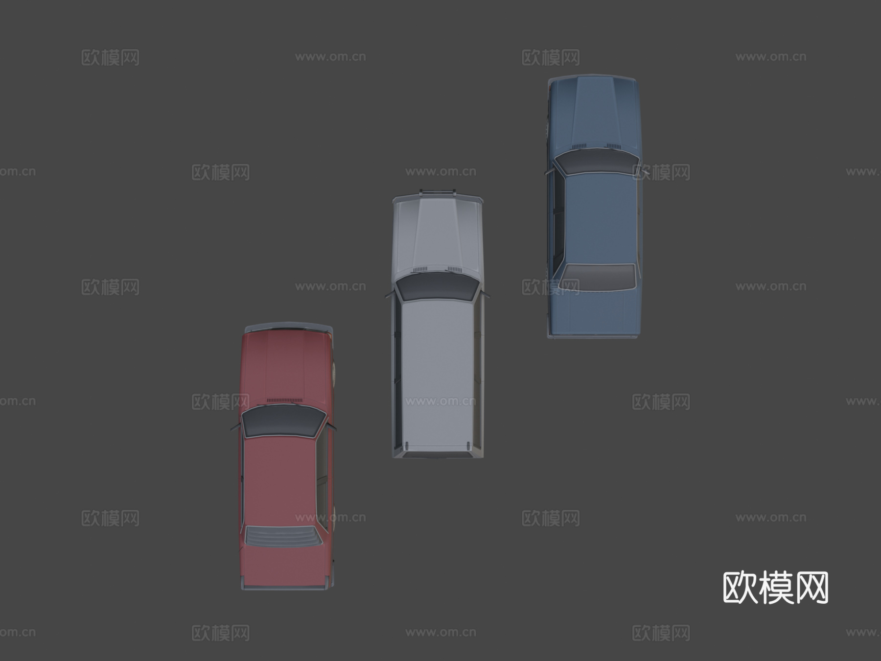 款沃尔沃200系列su模型