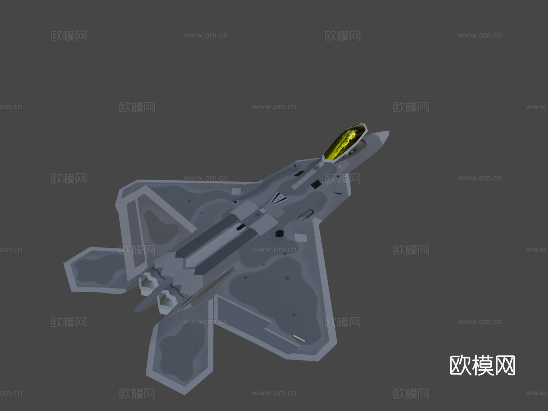 洛克希德·马丁 F22 猛禽su模型