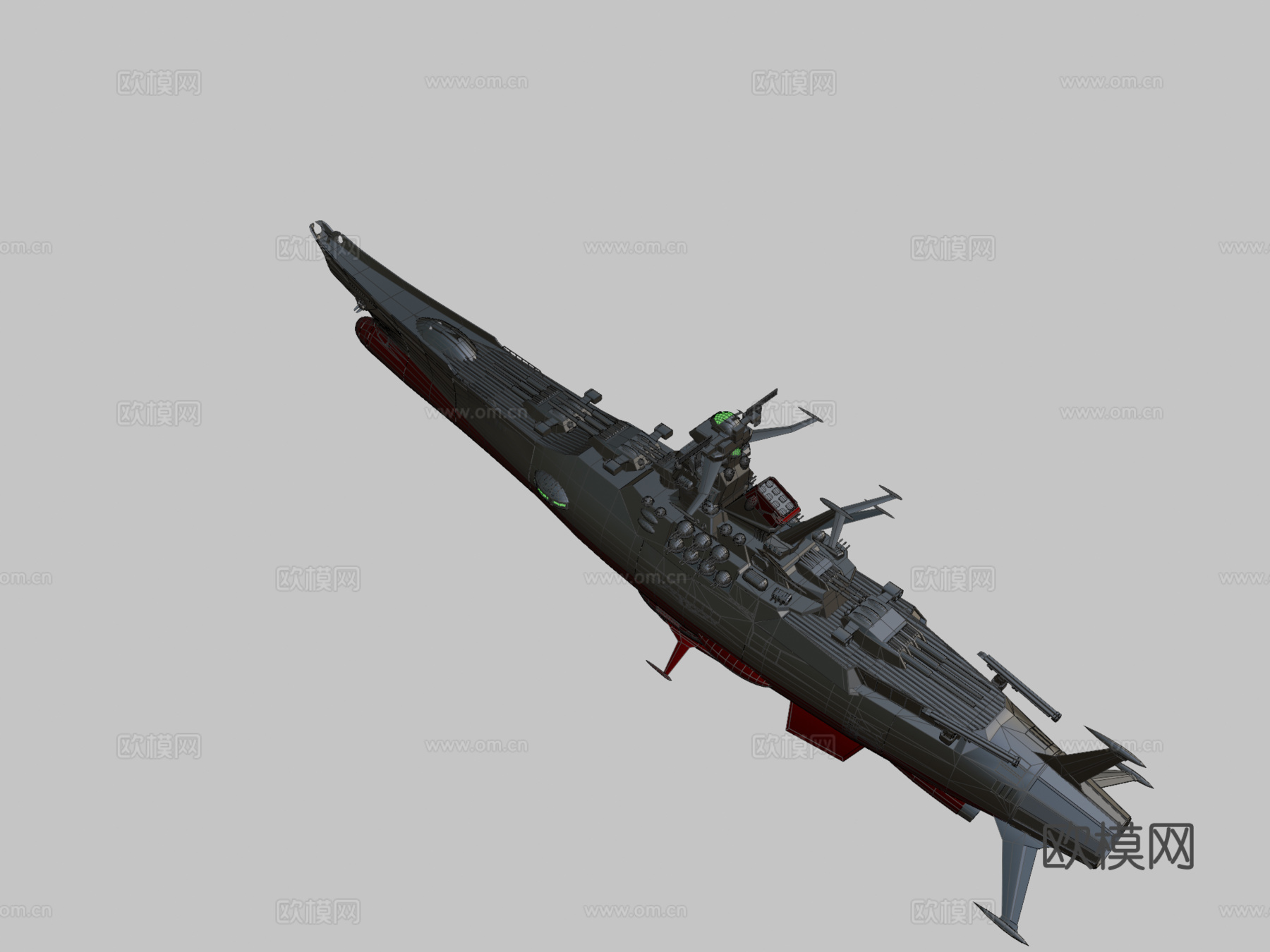 宇宙战舰大和号2199su模型