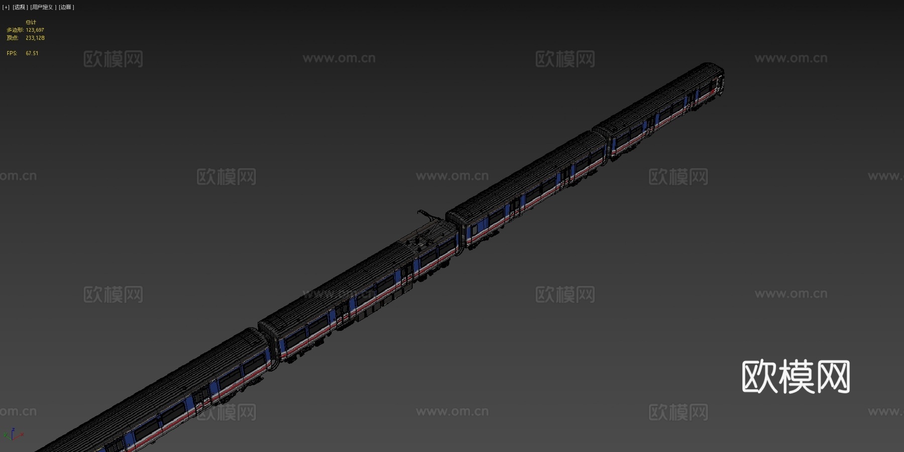 英国铁路321级电力动车组su模型