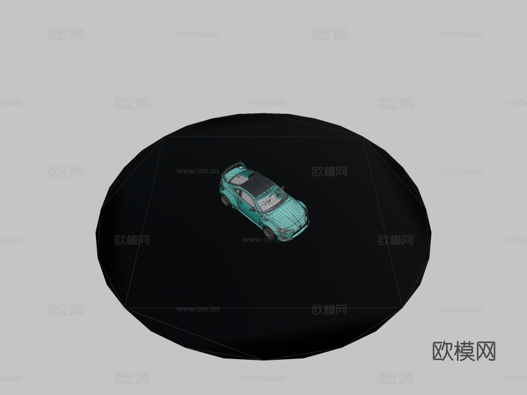 福克斯火箭兔GT86su模型