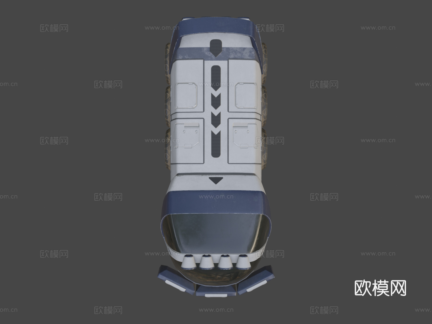 H500 探索者卡车su模型