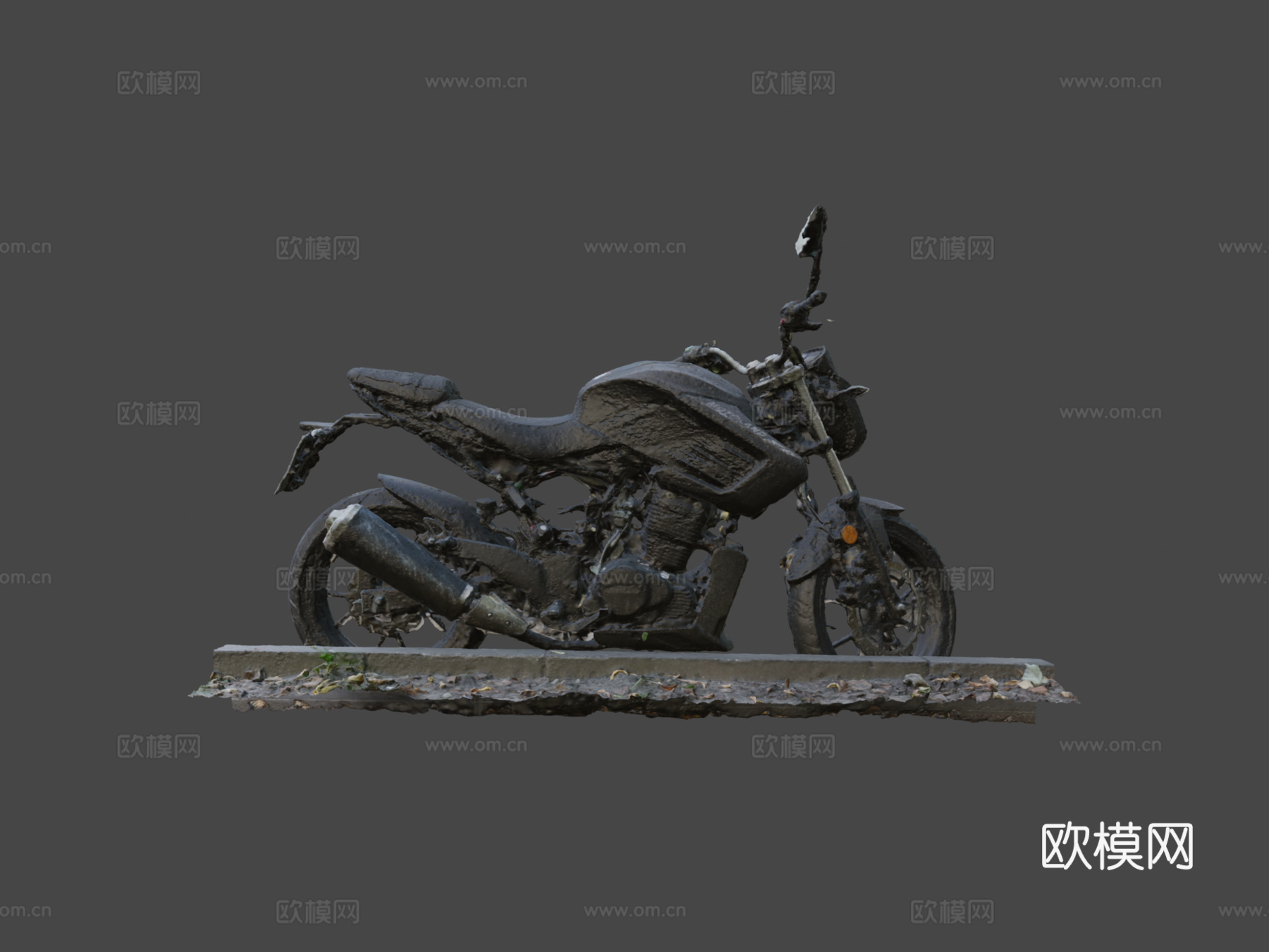 摩托之地摩托车su模型