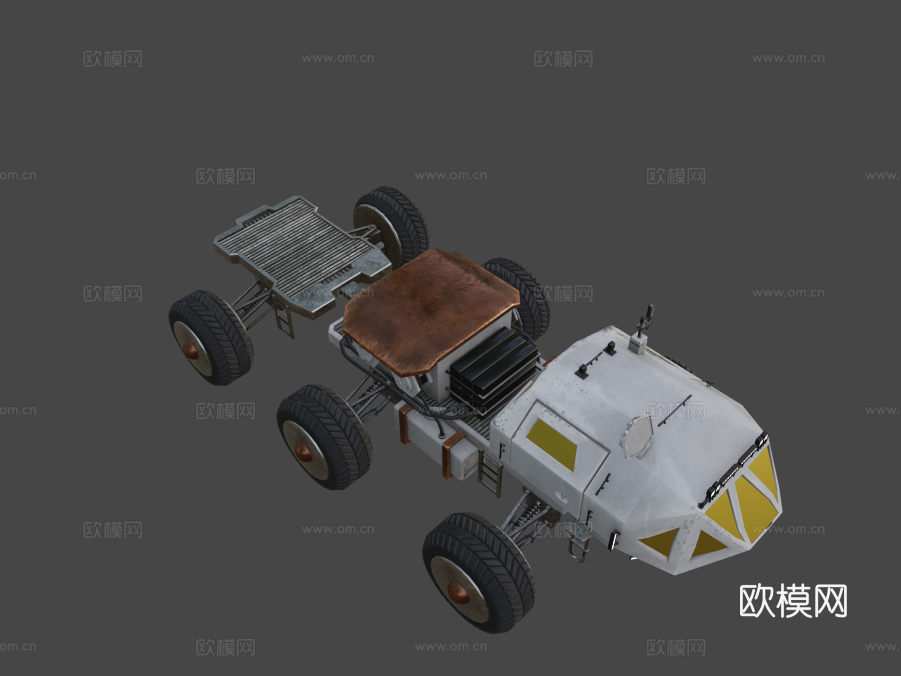 火星车su模型