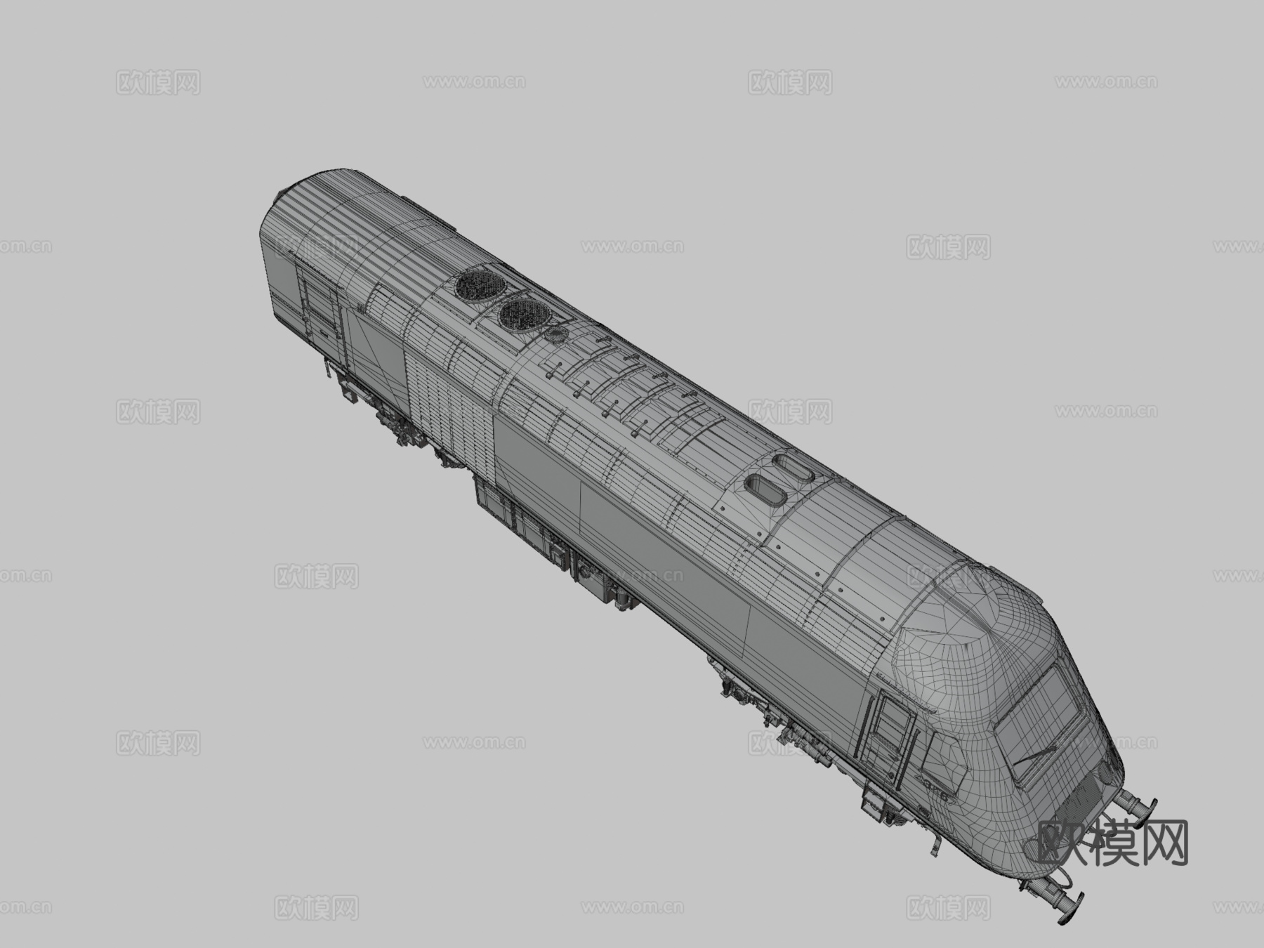 火车大中央车站 43 级su模型