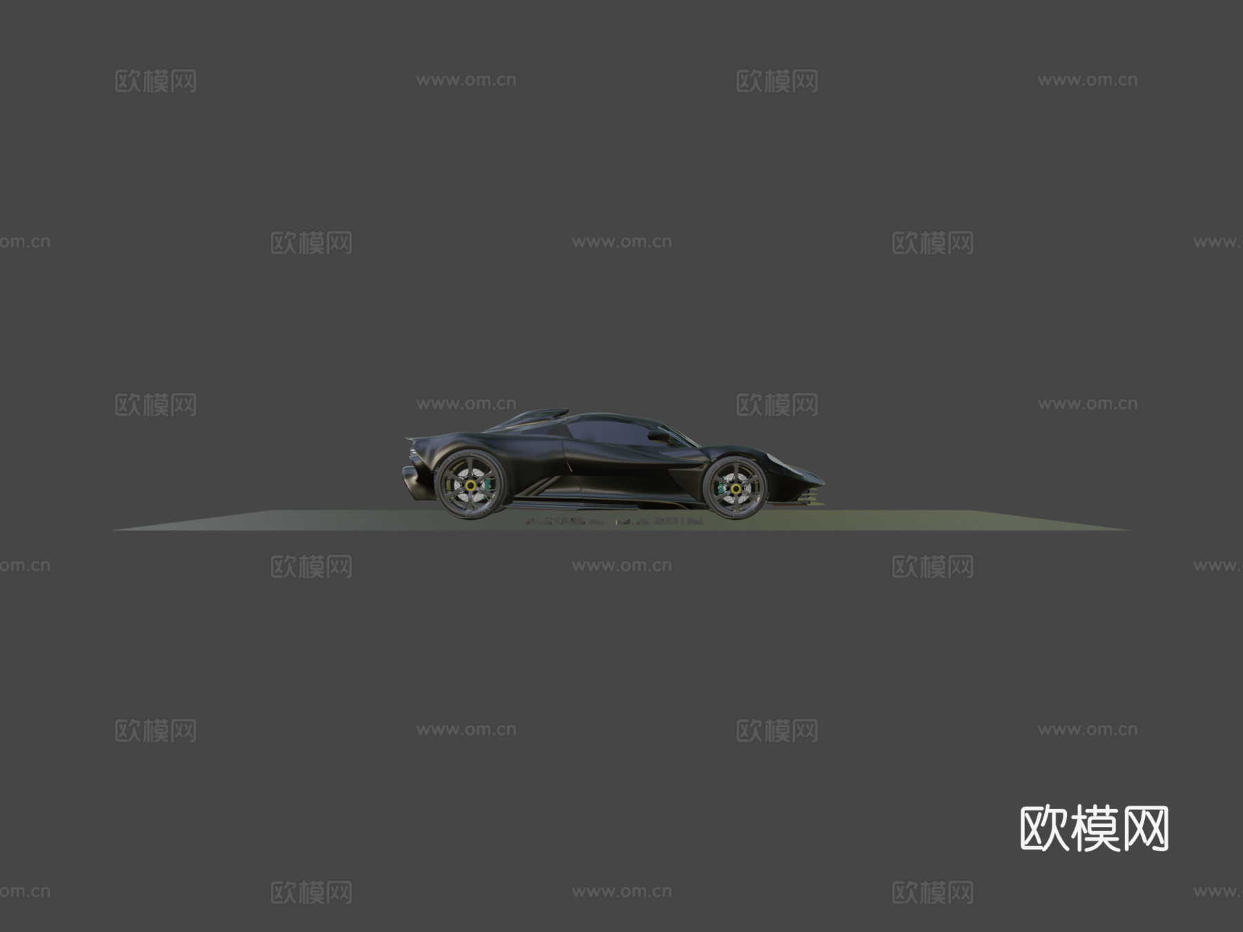 阿斯顿马丁瓦尔哈拉2023款su模型