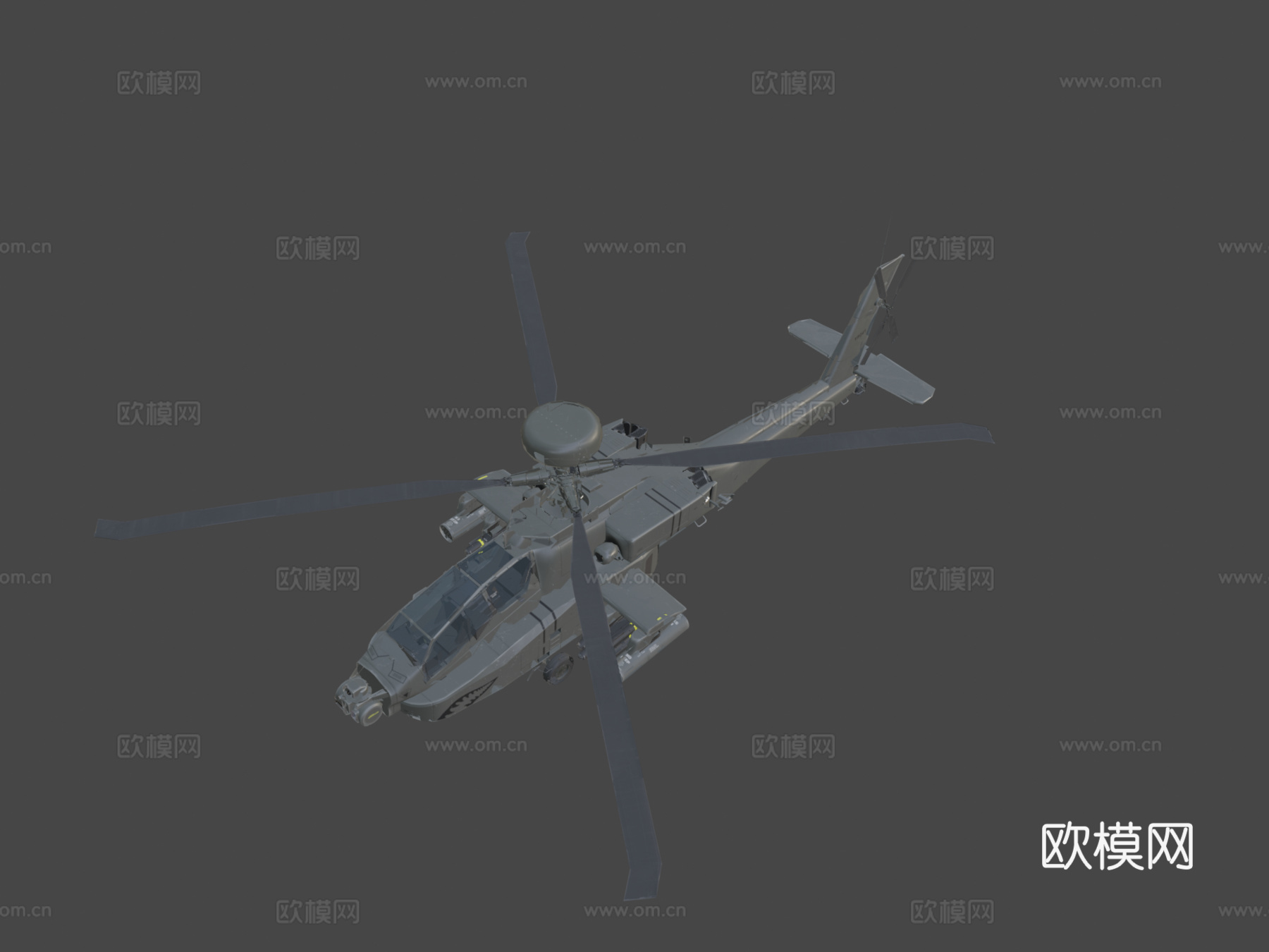 波音 AH64D 阿帕奇 长弓 谢尔盖·沙杜尔斯基 耶皮凯su模型