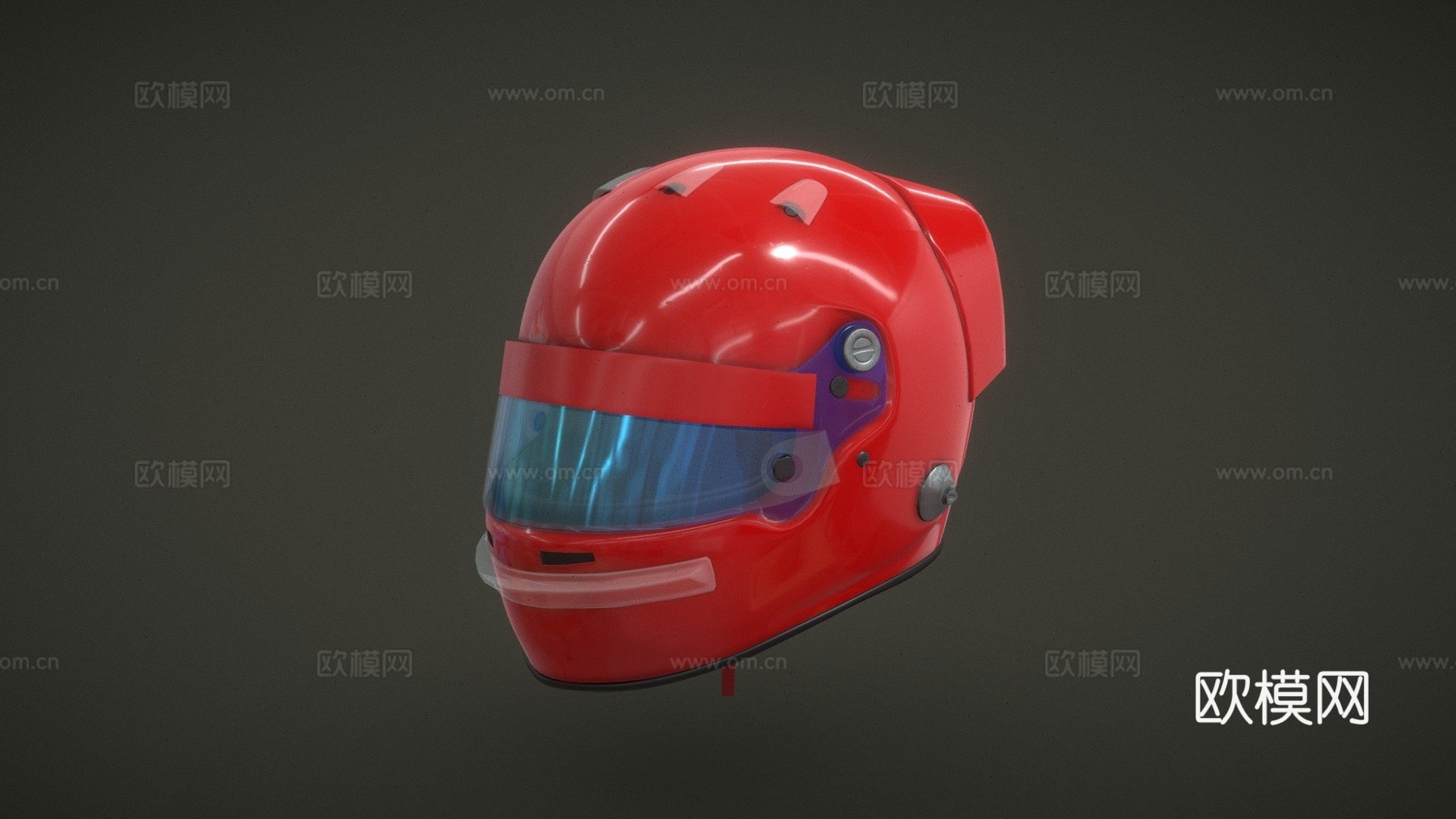 现代F1赛车头盔su模型