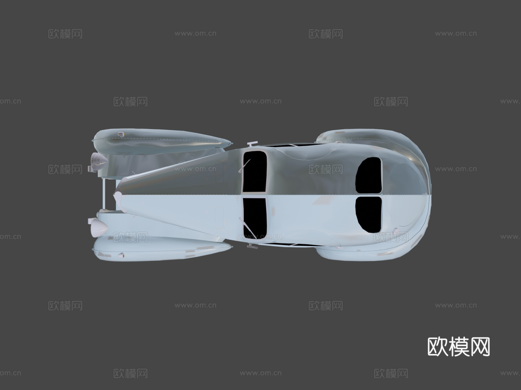 拉布吉布加迪大西洋复制品su模型