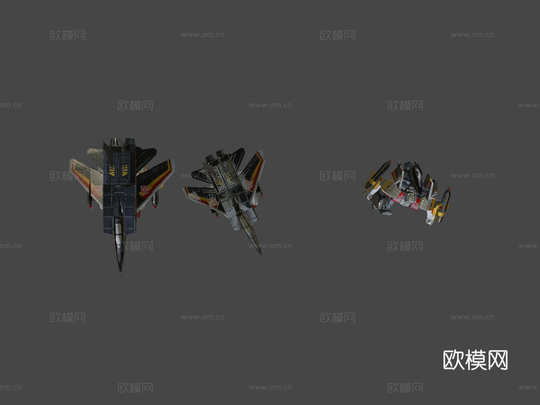 空袭变形金刚地球战争su模型