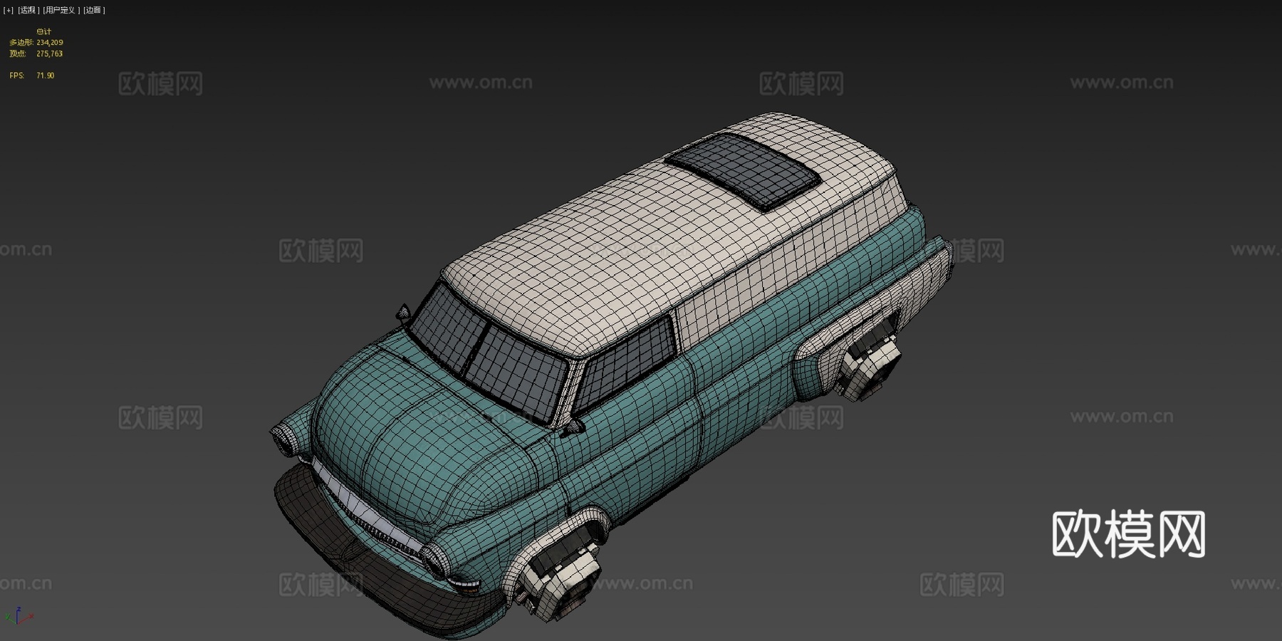 新复古康比su模型