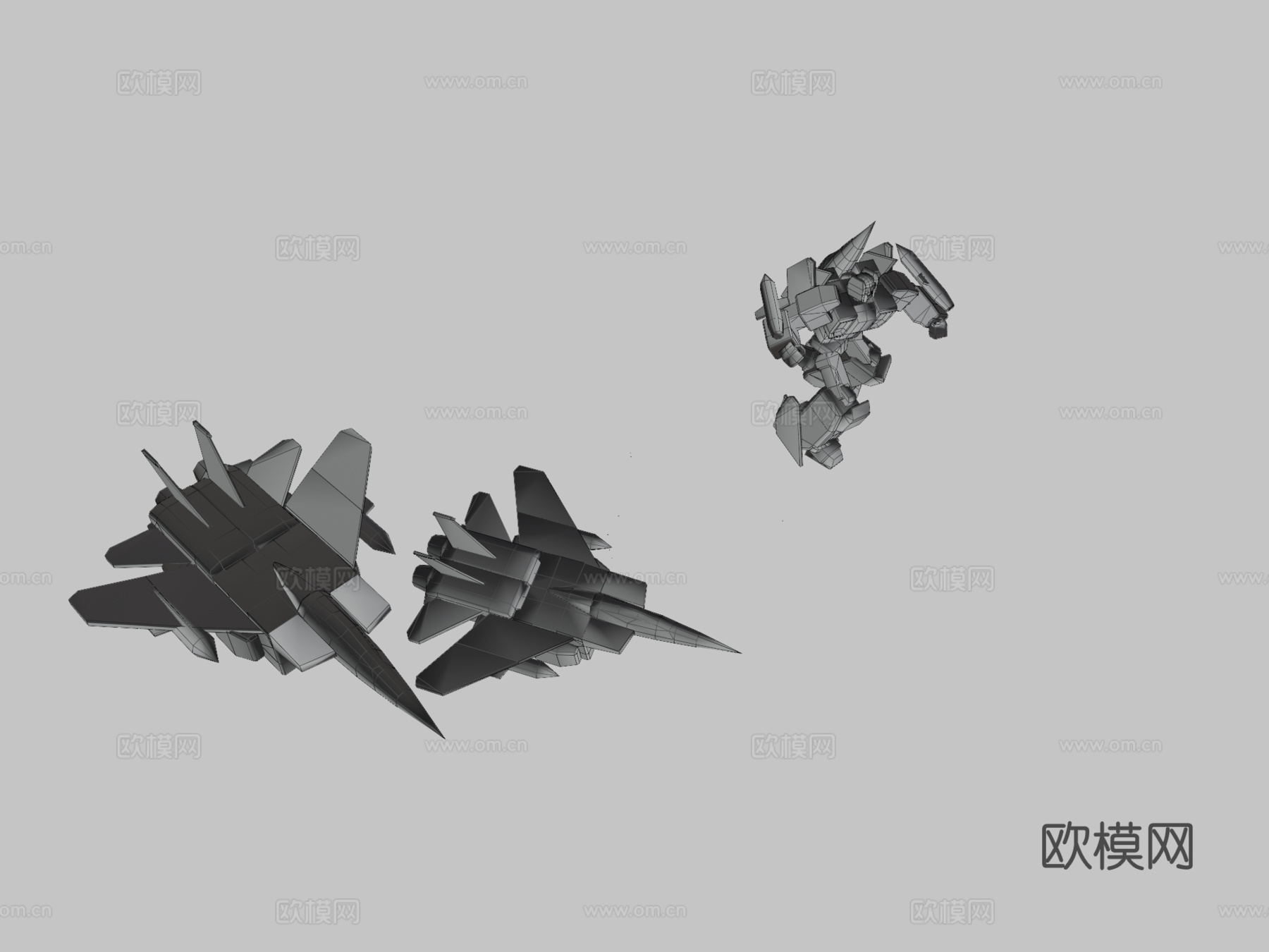 空袭变形金刚地球战争su模型