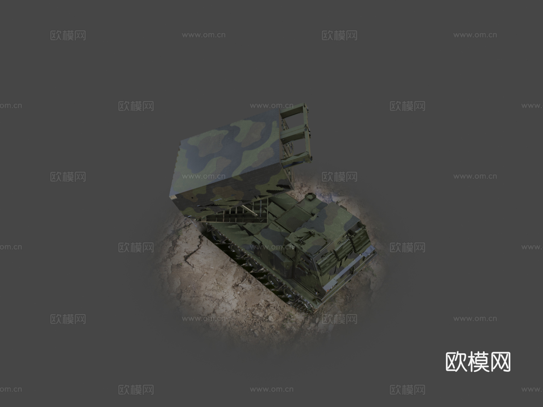 M270 多管火箭发射系统su模型