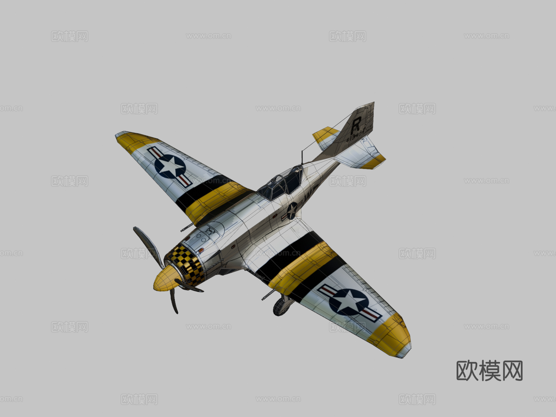 P100 复仇者su模型