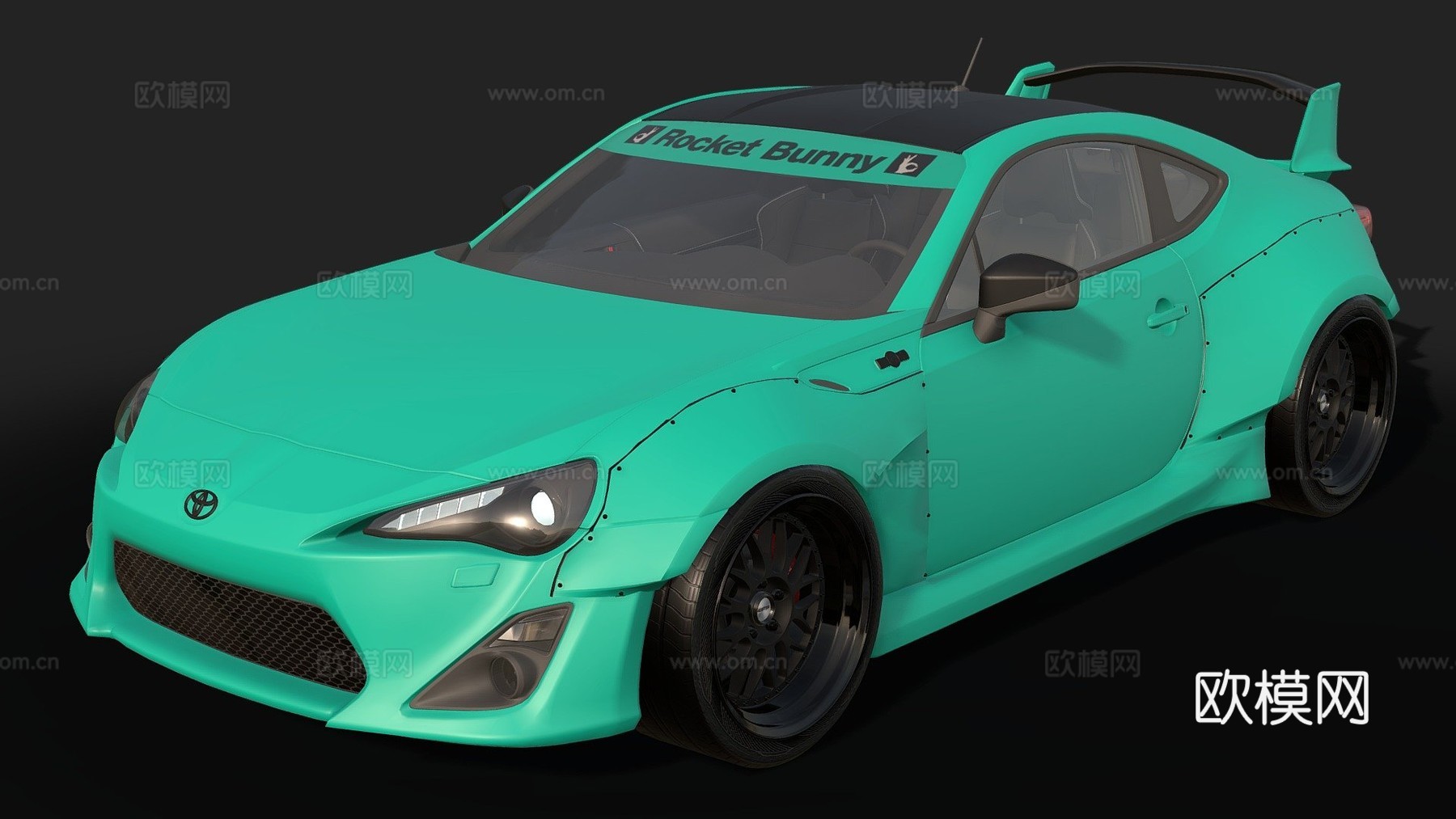 福克斯火箭兔GT86su模型