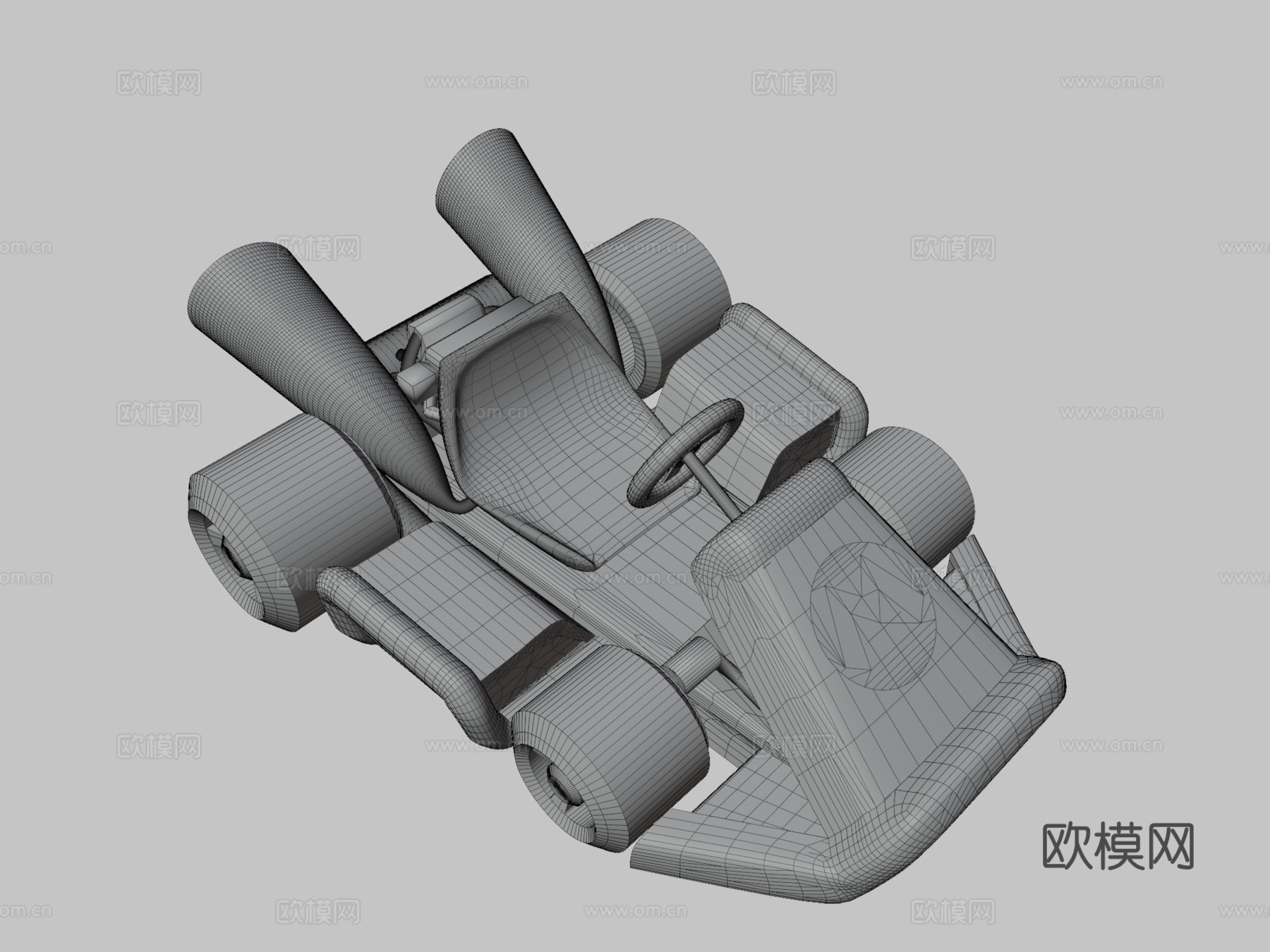 马里奥赛车7标准卡丁车7高质su模型
